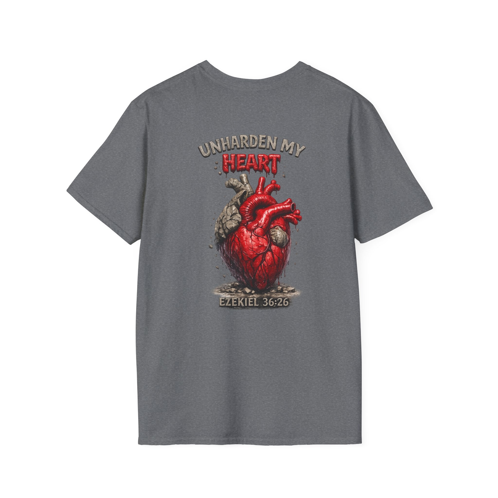 "Heart of Flesh" (Design on Back/Logo on Front)