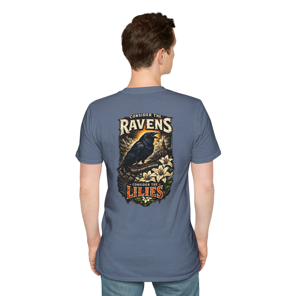 "Consider the Ravens" (Design on Back/Logo on Front)