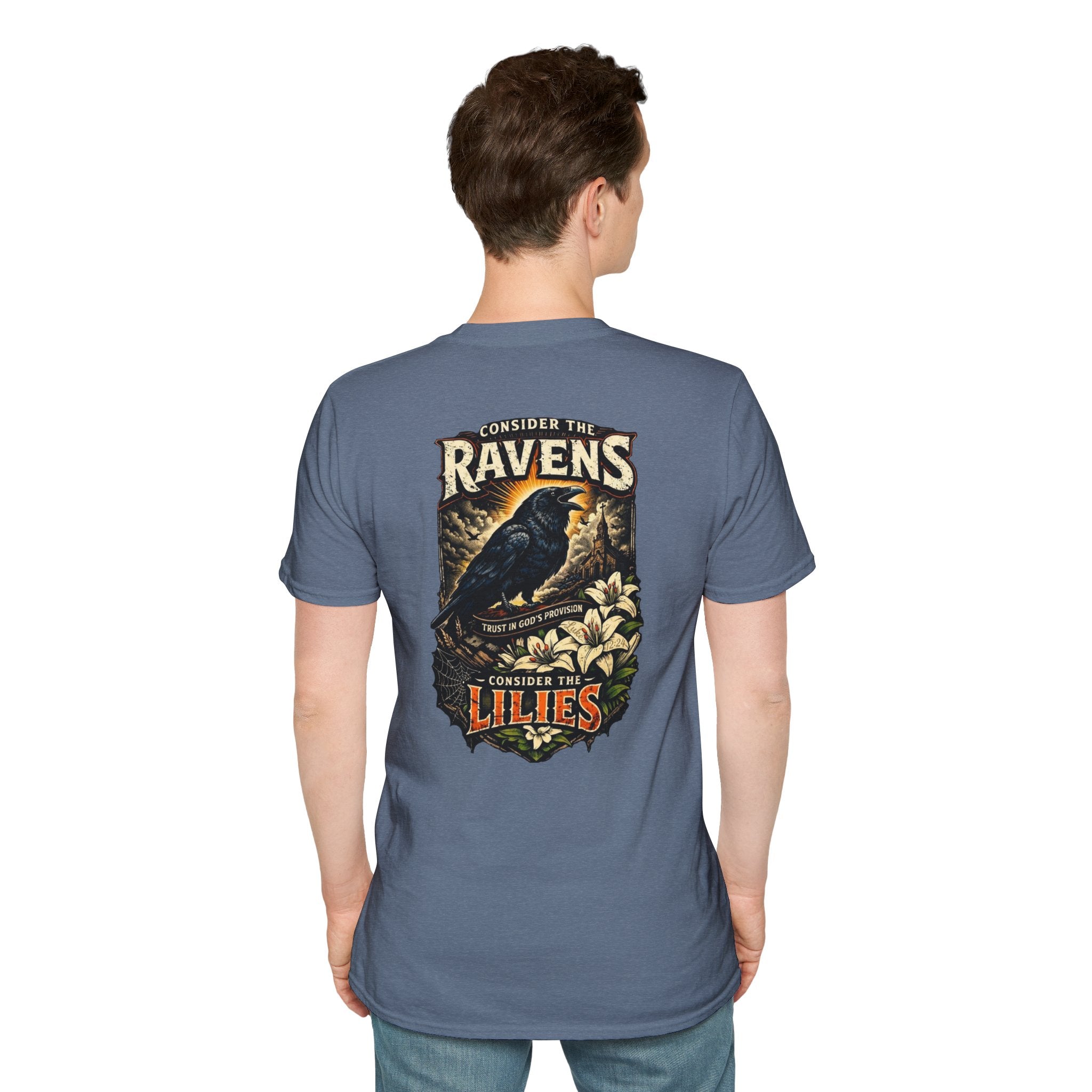 "Consider the Ravens" (Design on Back/Logo on Front)
