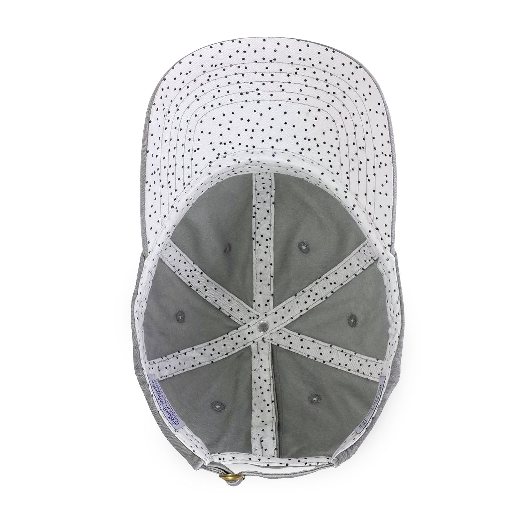 Women's "Anointed" Christian Cap (White Logo) (makeup-resistant w/ concealed ponytail opening)
