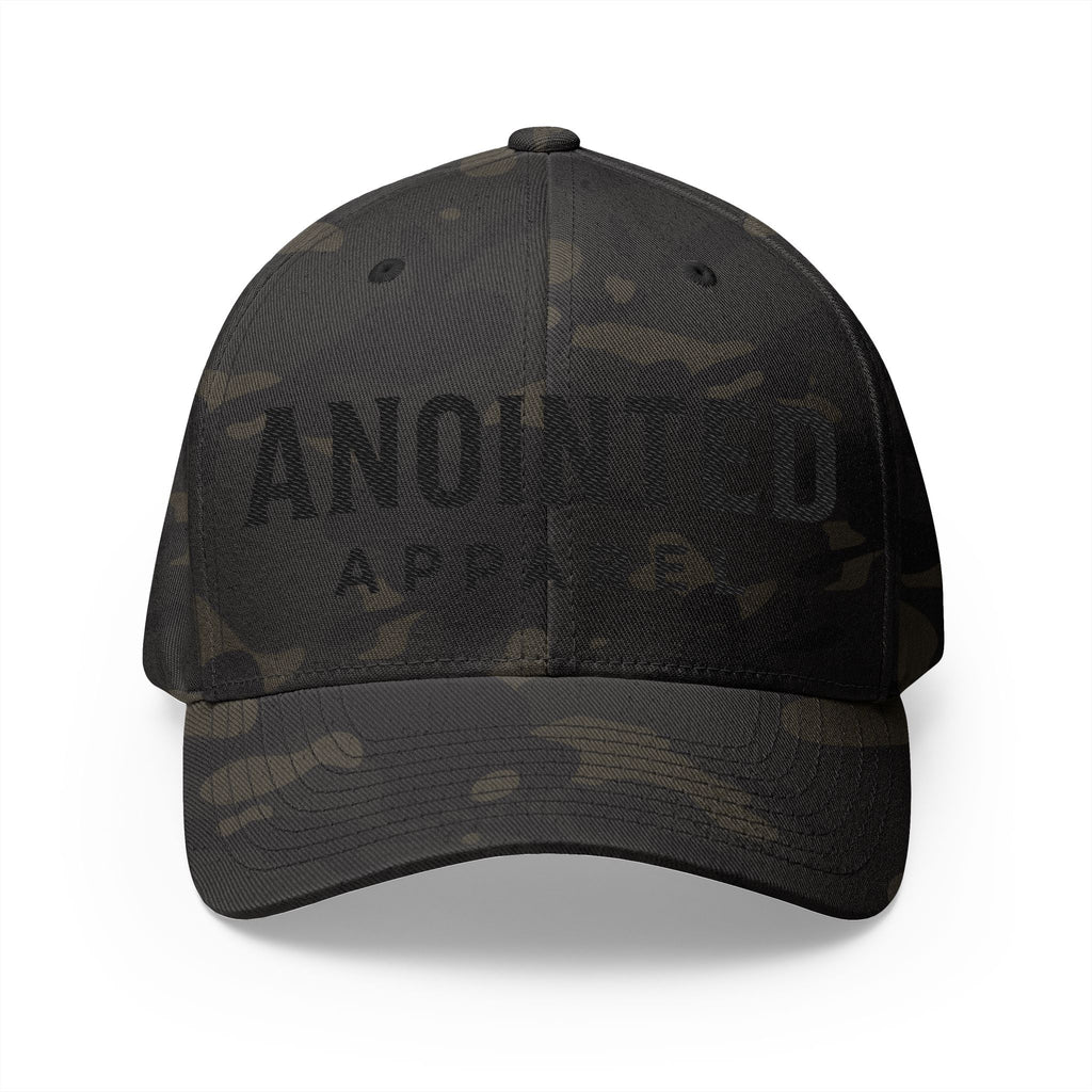 "Anointed" Christian FlexFit Hat – Elevated Edition (Front + Side Embroidery)