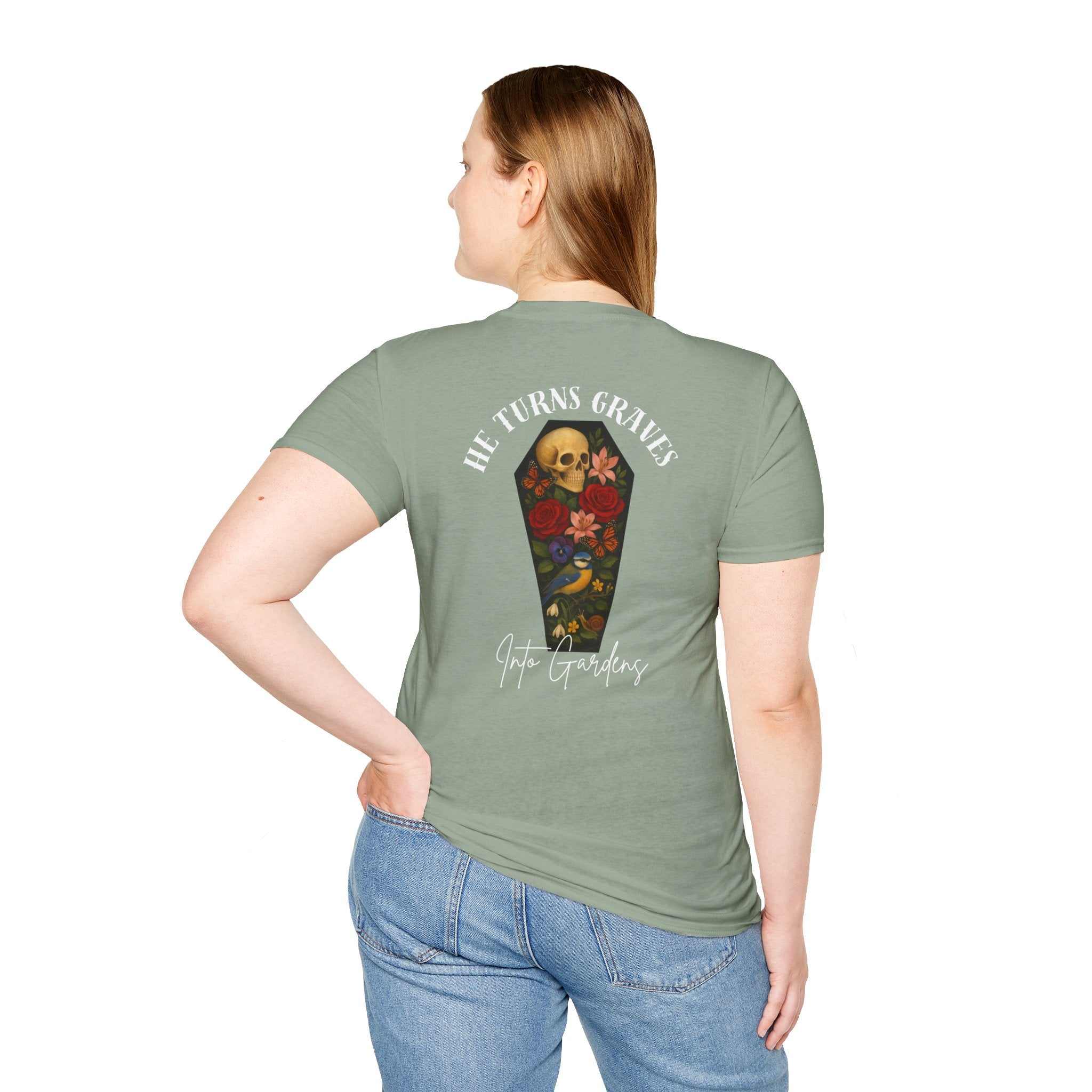 "Graves Into Gardens" (Design on Back/Logo on Front)
