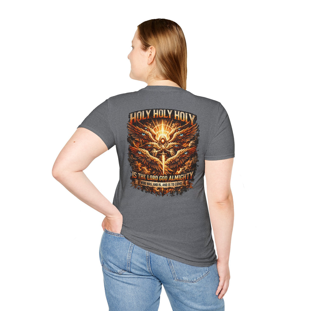 "HOLY, HOLY, HOLY!" (Design on Back/Logo on Front)