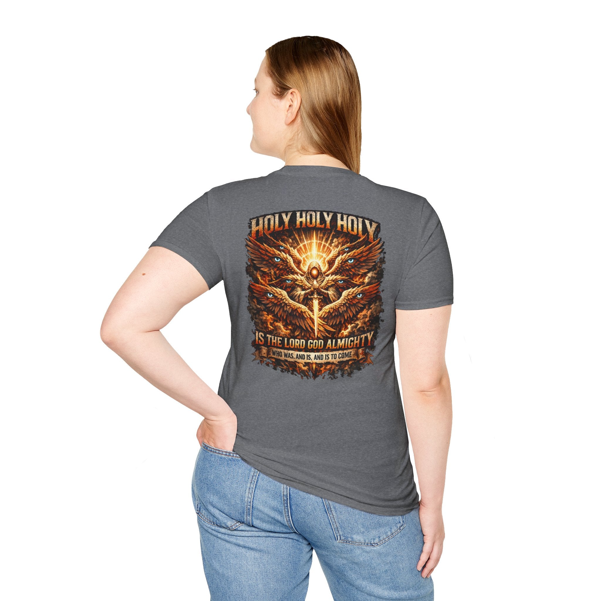 "HOLY, HOLY, HOLY!" (Design on Back/Logo on Front)