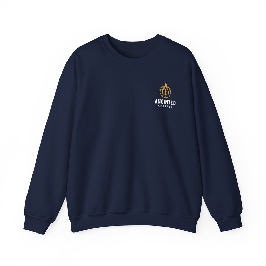 Graves Into Gardens Crewneck Sweatshirt (Design on Back/Logo on Front)