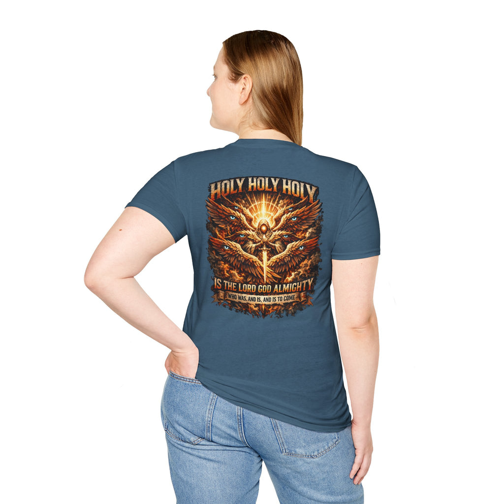 "HOLY, HOLY, HOLY!" (Design on Back/Logo on Front)