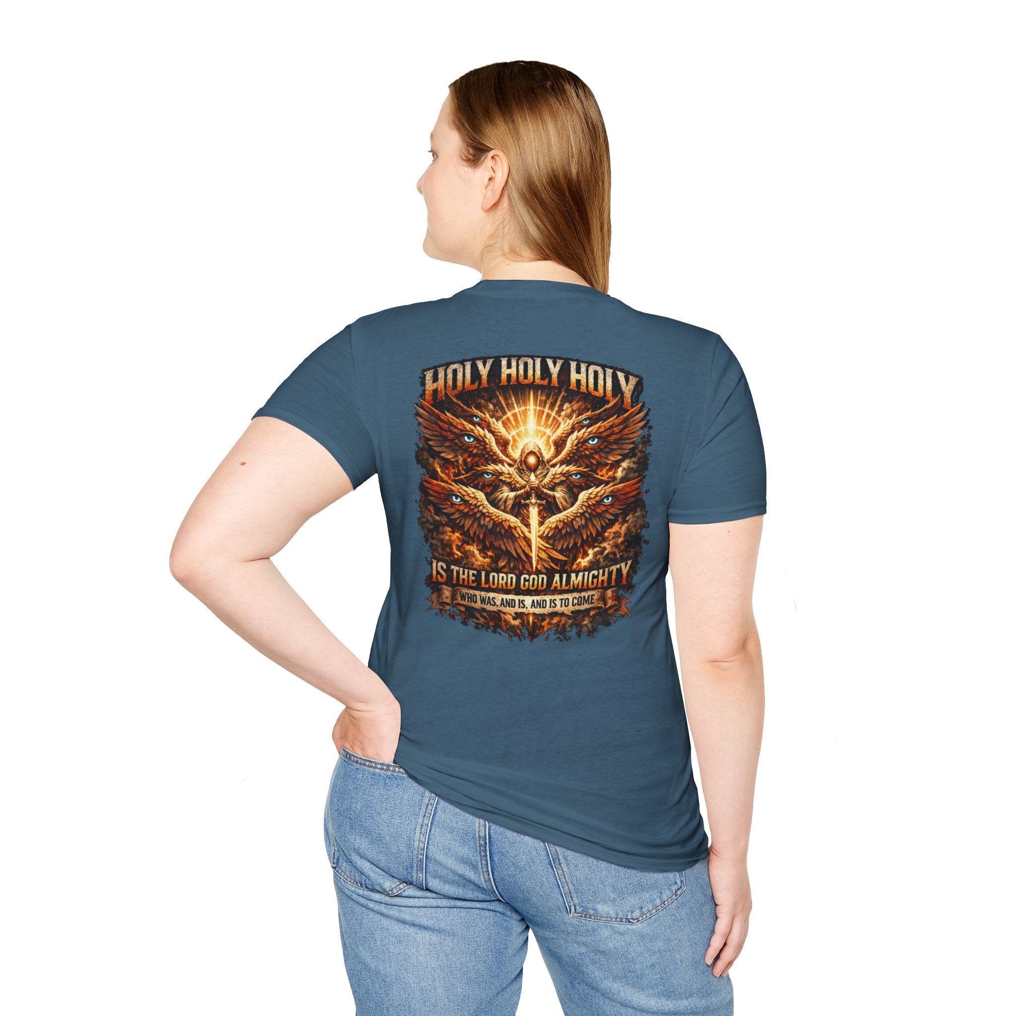 "HOLY, HOLY, HOLY!" (Design on Back/Logo on Front)