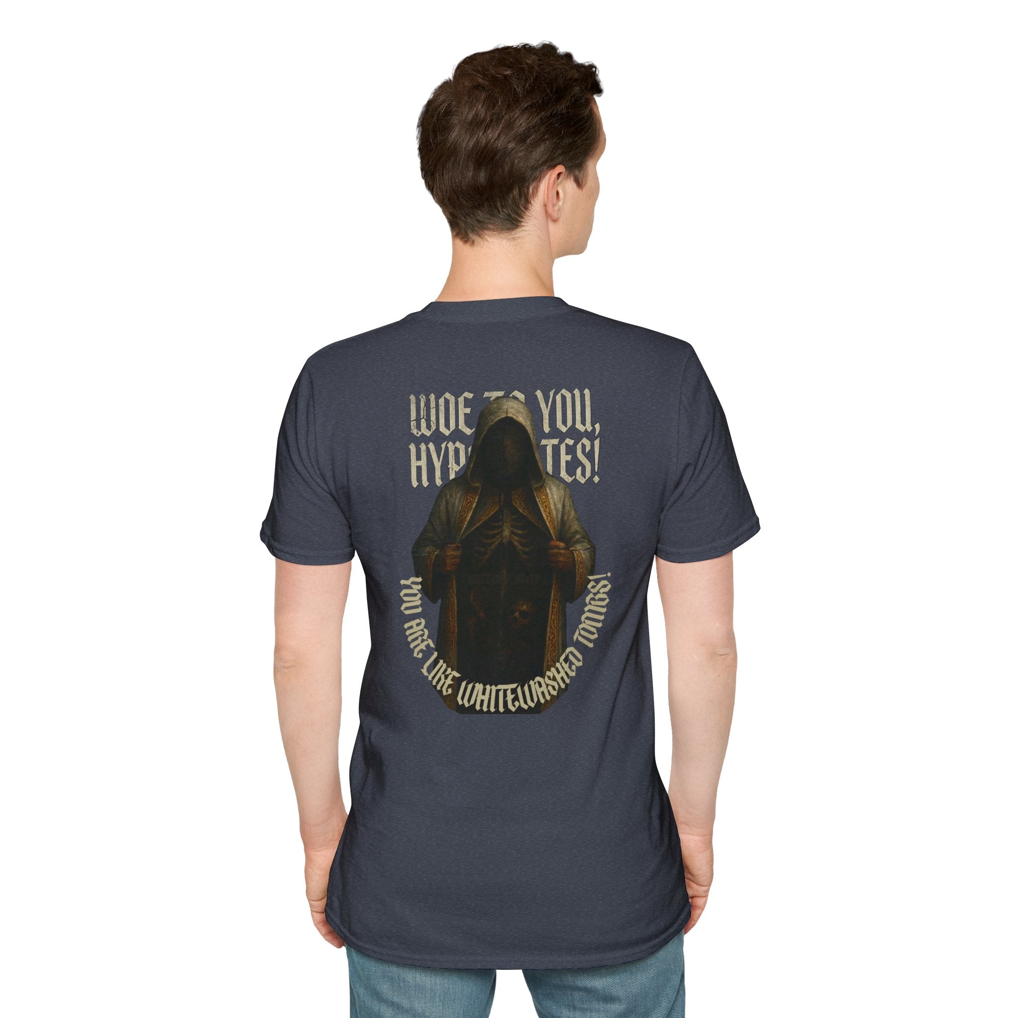 "Whitewashed Tombs" (Design on Back/Logo on Front)