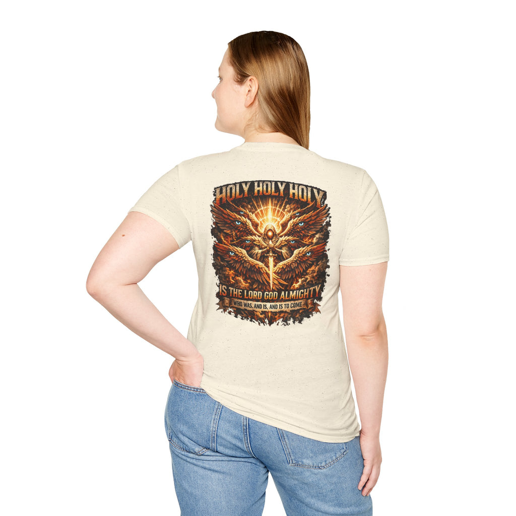 "HOLY, HOLY, HOLY!" (Design on Back/Logo on Front)