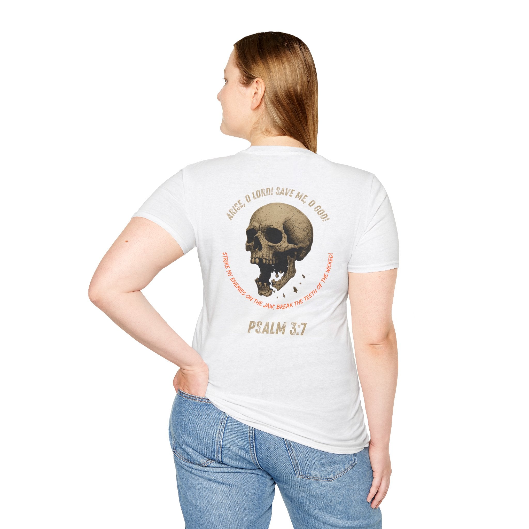 Psalm 3:7 - "Arise, O Lord!" (Design on Back/Logo on Front)