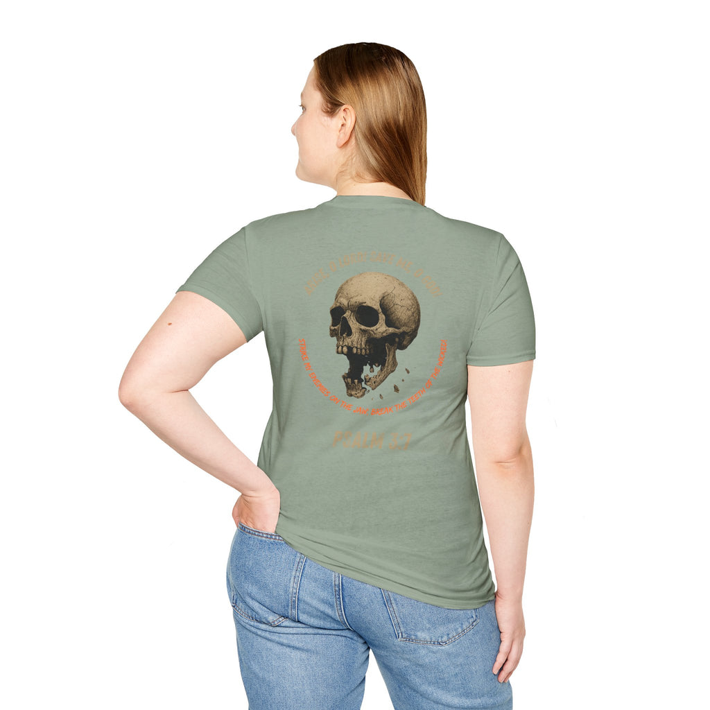 Psalm 3:7 - "Arise, O Lord!" (Design on Back/Logo on Front)
