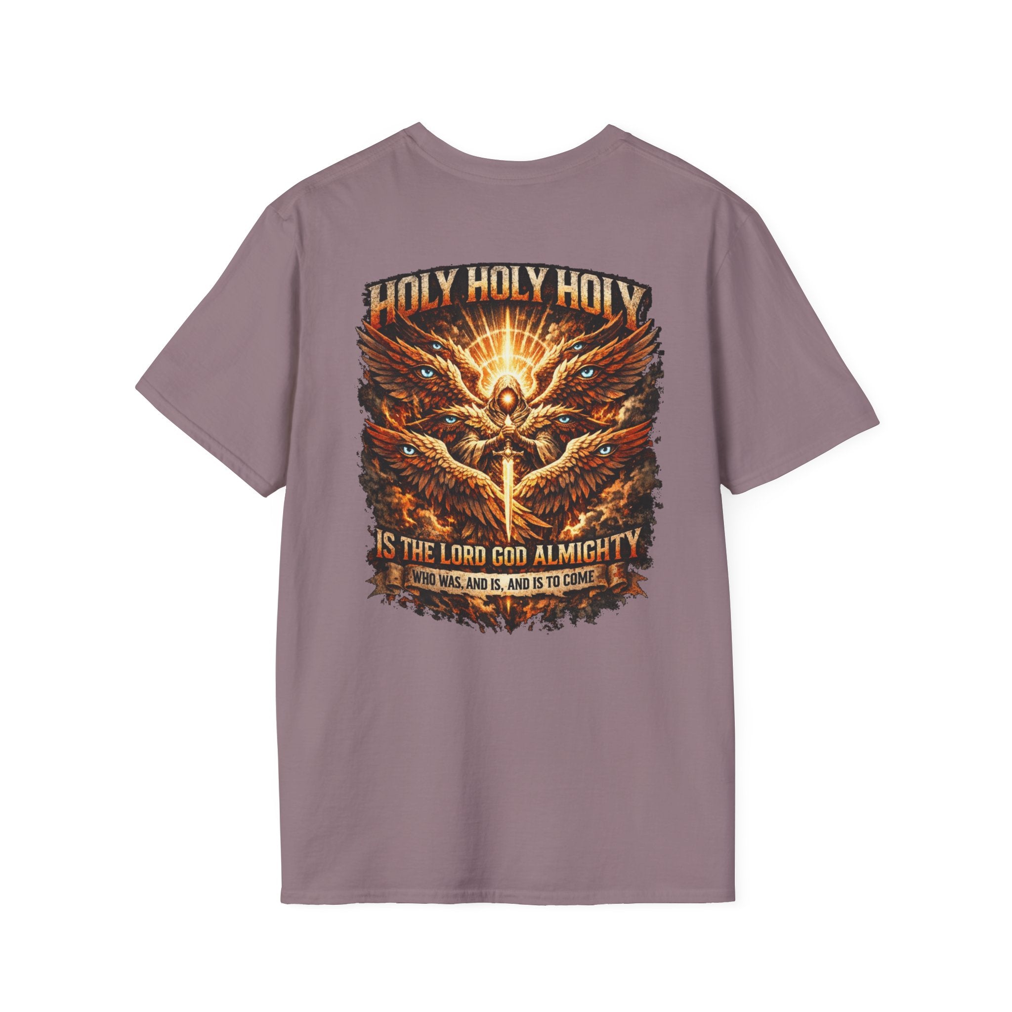 "HOLY, HOLY, HOLY!" (Design on Back/Logo on Front)