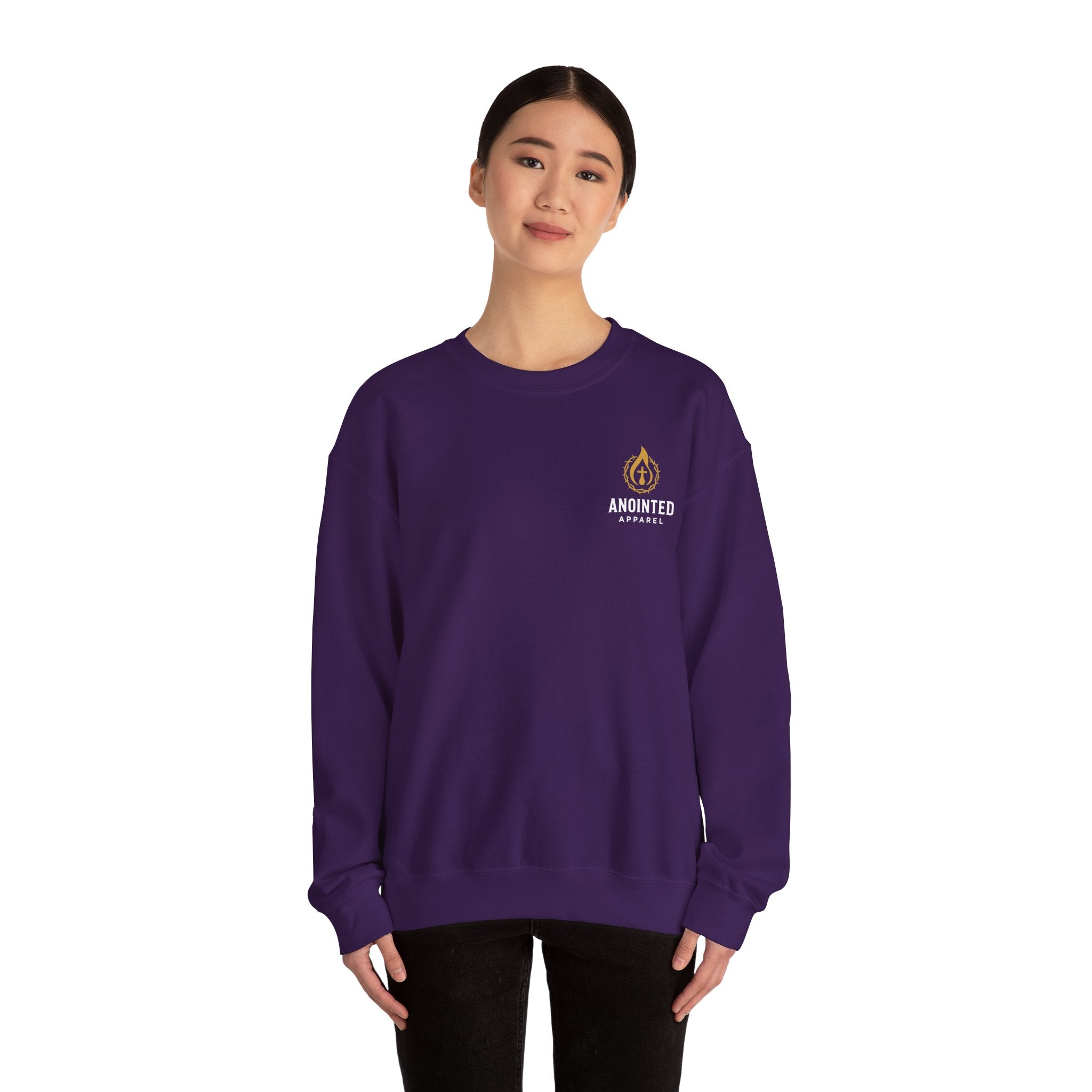 Graves Into Gardens Crewneck Sweatshirt (Design on Back/Logo on Front)