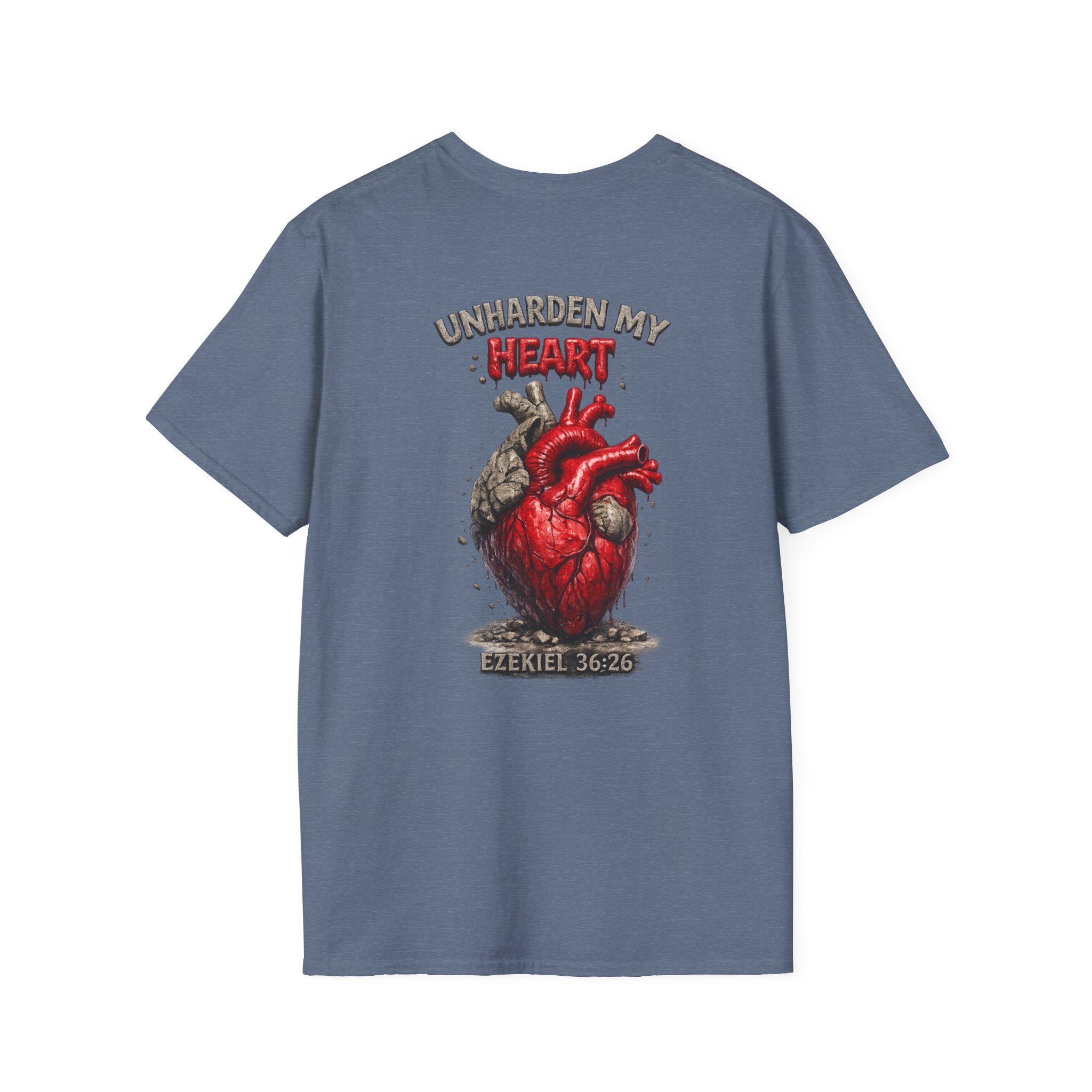 "Heart of Flesh" (Design on Back/Logo on Front)