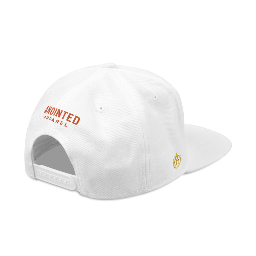 "Psalm 3:7" Snapback (Embroidered Front, Both Sides, Back)