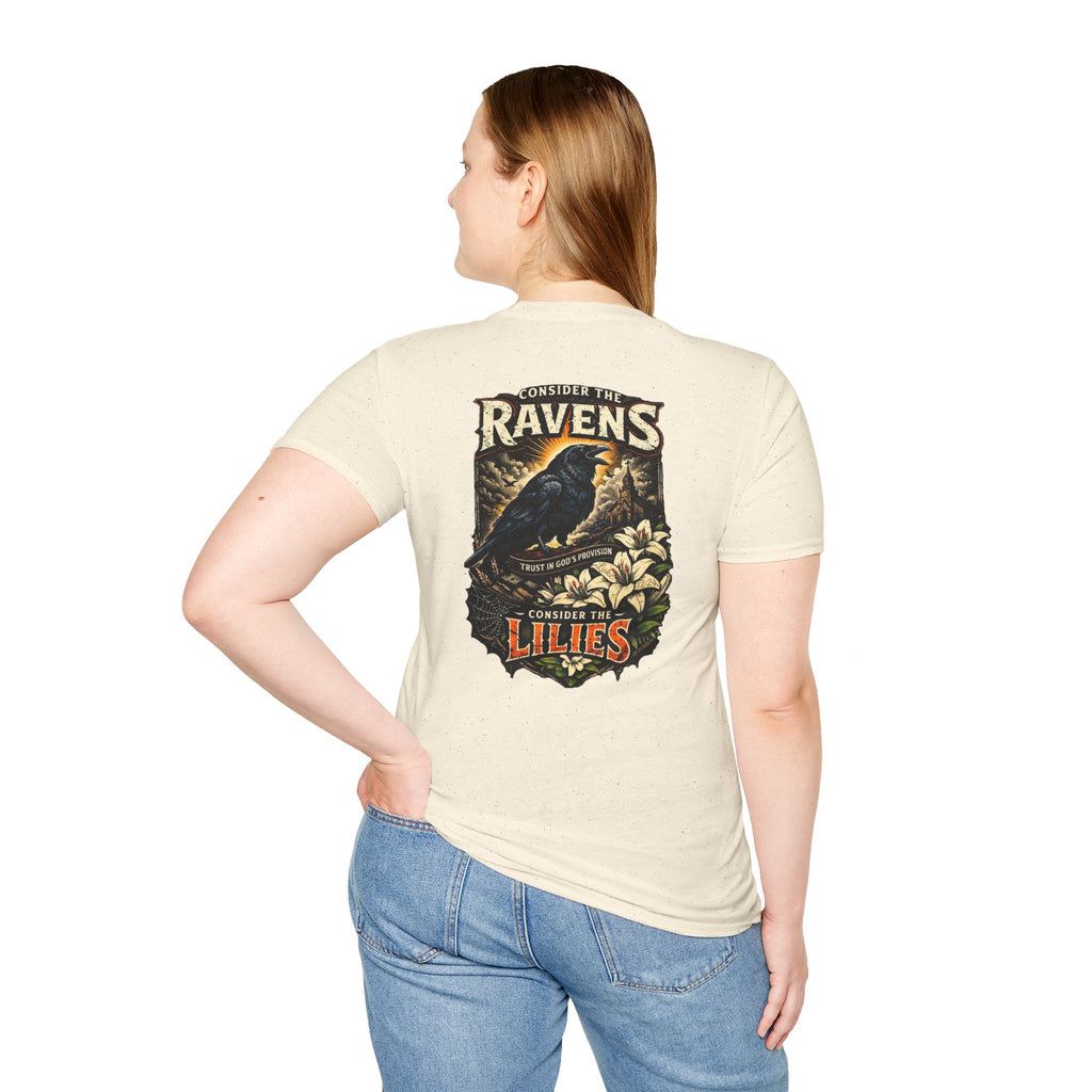 "Consider the Ravens" (Design on Back/Logo on Front)