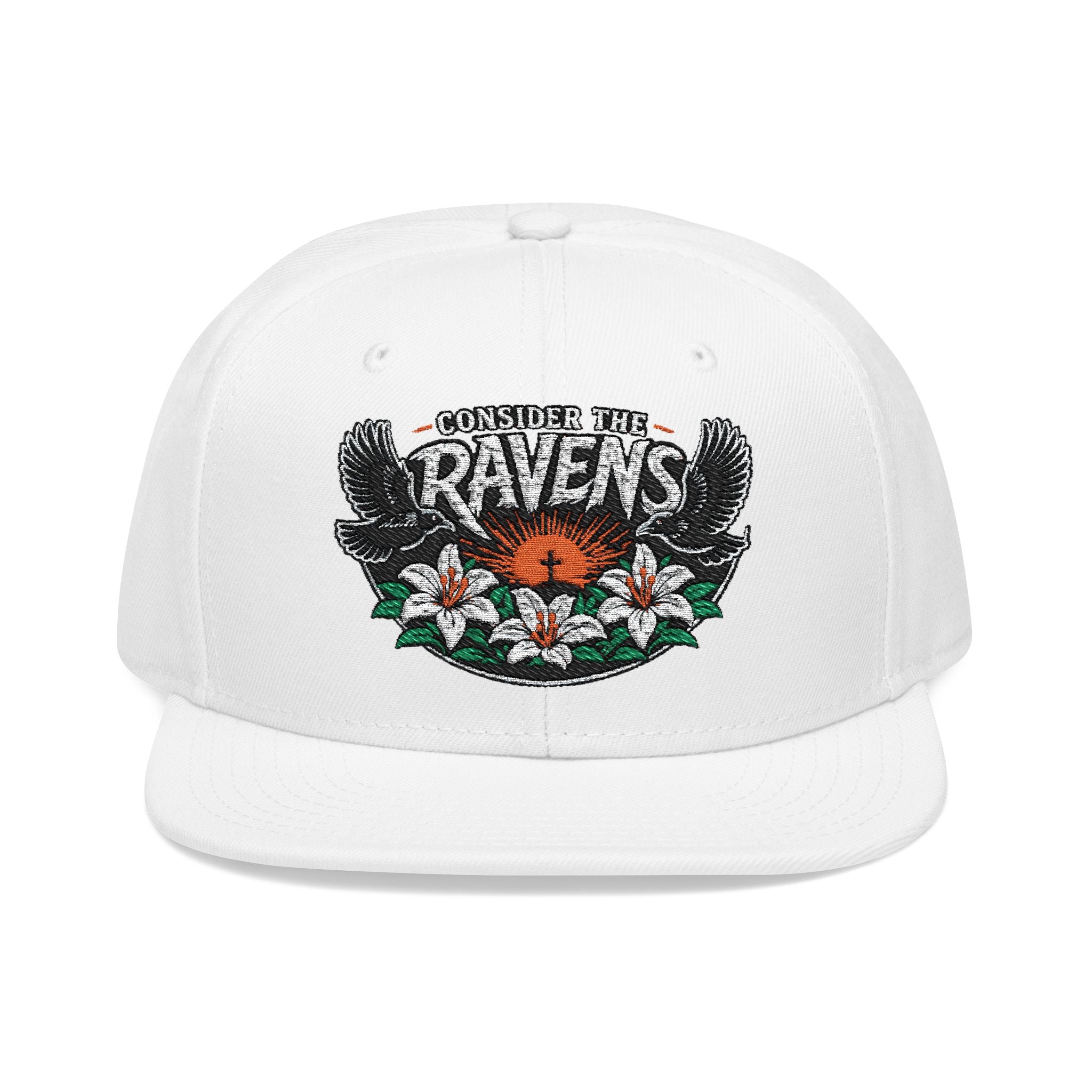 "Ravens and Lilies" Elevated Edition (Embroidered Front/Back)