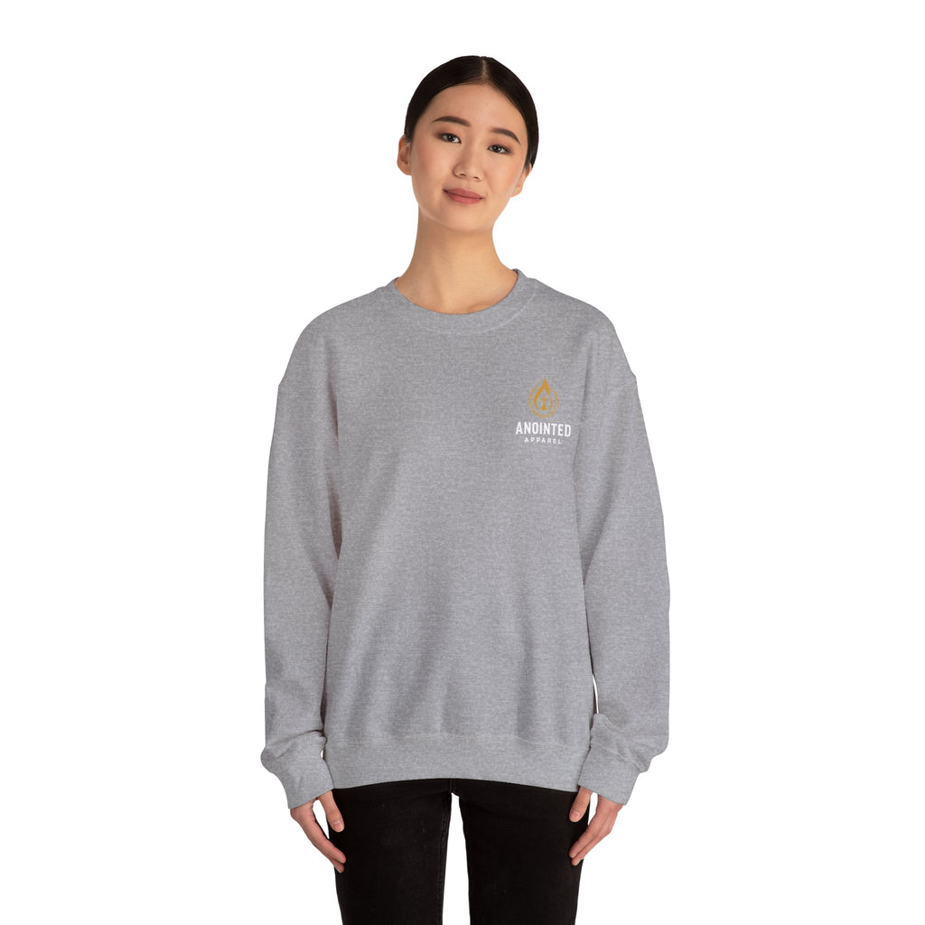 Graves Into Gardens Crewneck Sweatshirt (Design on Back/Logo on Front)