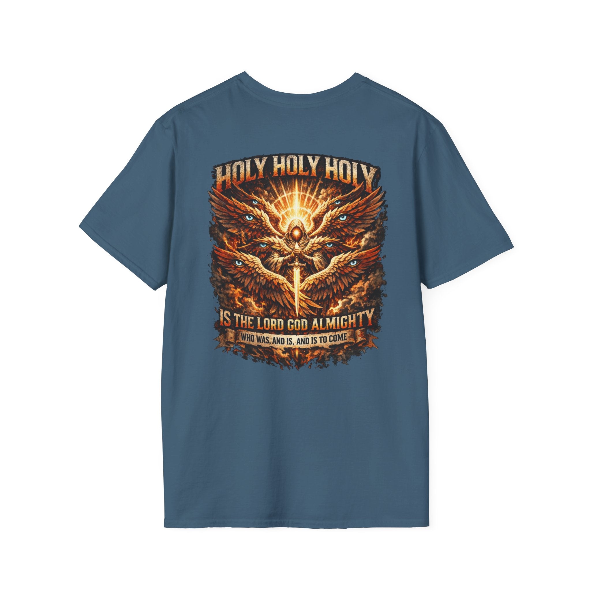 "HOLY, HOLY, HOLY!" (Design on Back/Logo on Front)