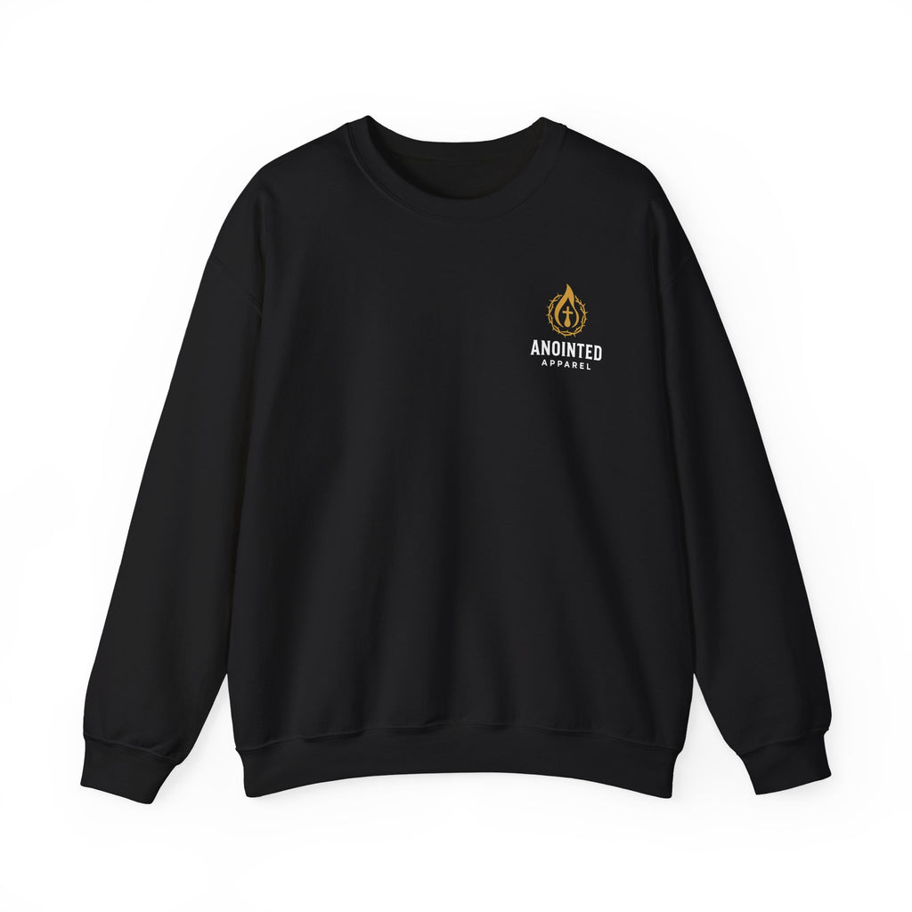 Graves Into Gardens Crewneck Sweatshirt (Design on Back/Logo on Front)
