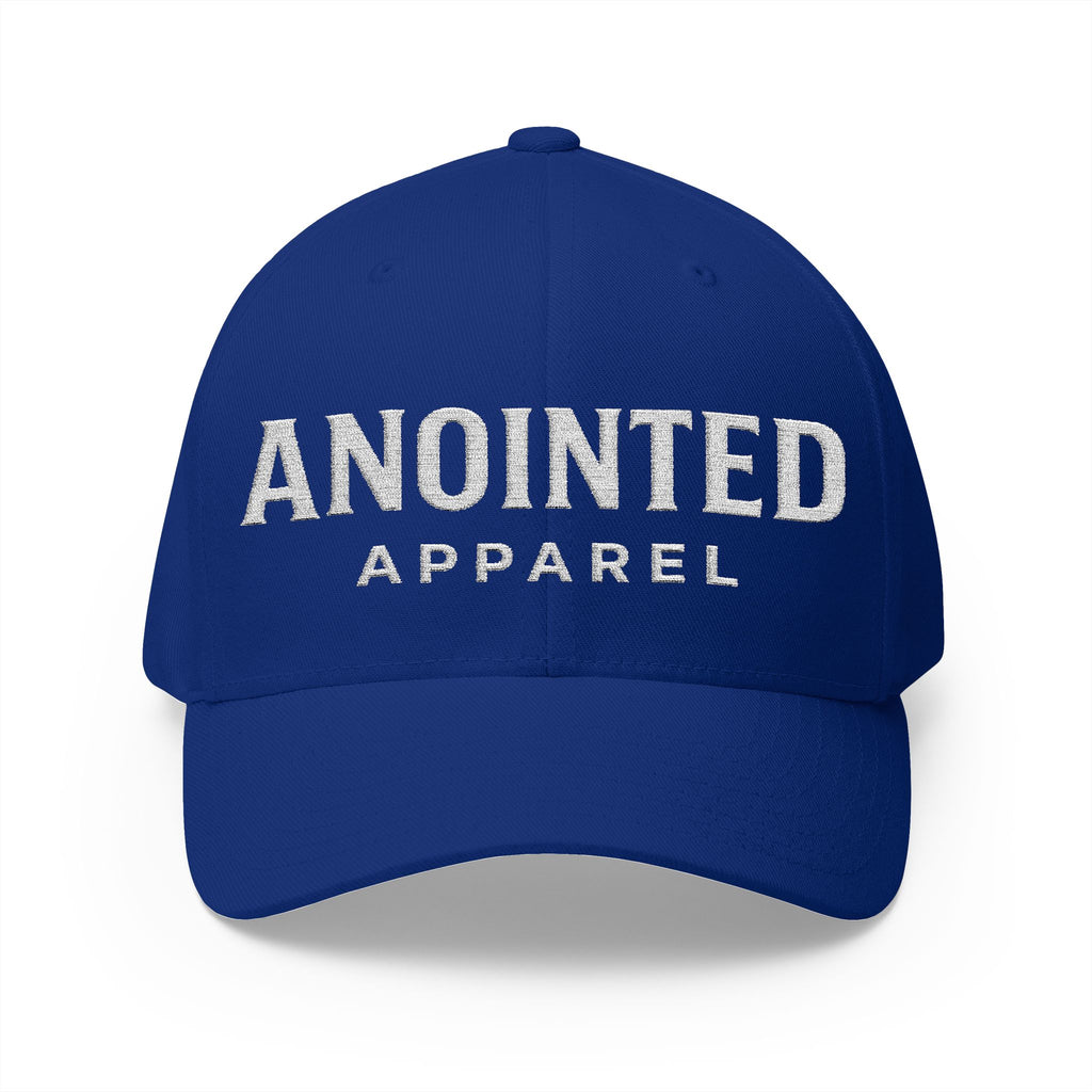 "Anointed" Christian FlexFit Hat – Elevated Edition (Front + Side Embroidery)
