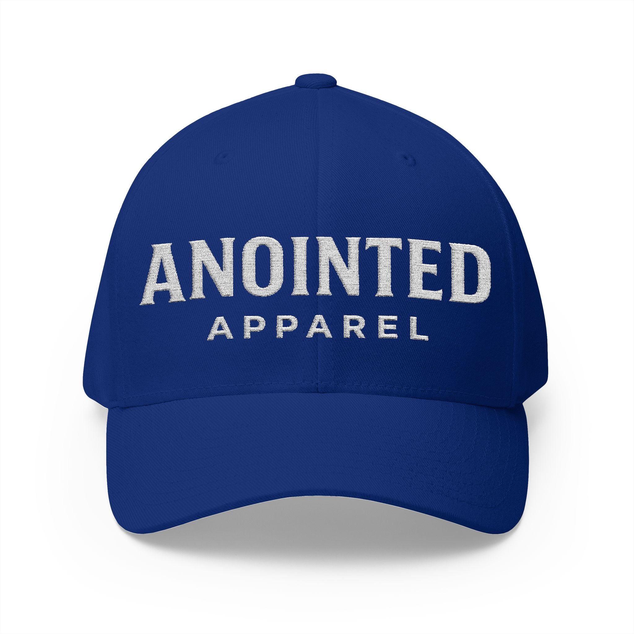 "Anointed" Christian FlexFit Hat – Elevated Edition (Front + Side Embroidery)