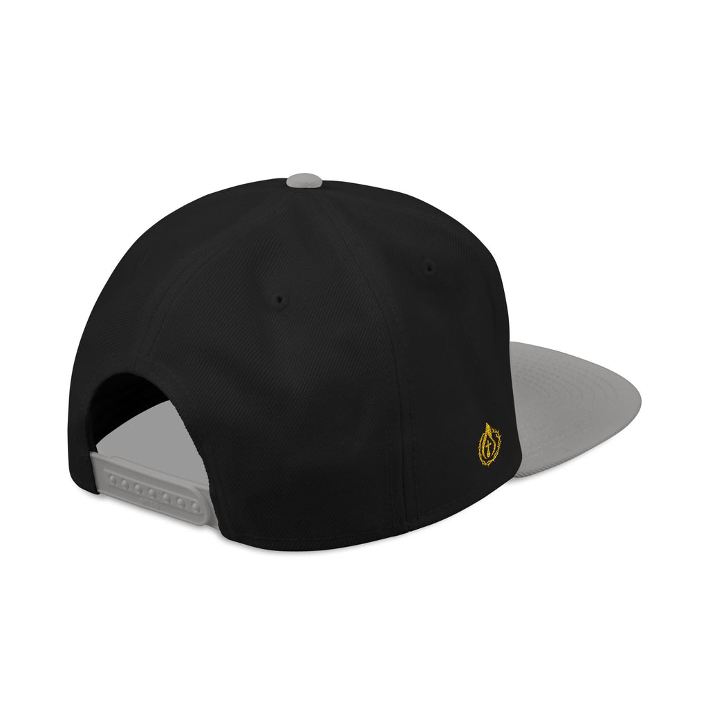 "Psalm 3:7" Snapback (Embroidered Front, Left and Right Sides)