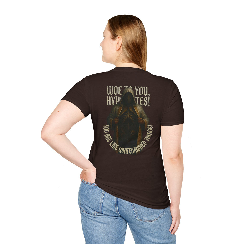 "Whitewashed Tombs" (Design on Back/Logo on Front)