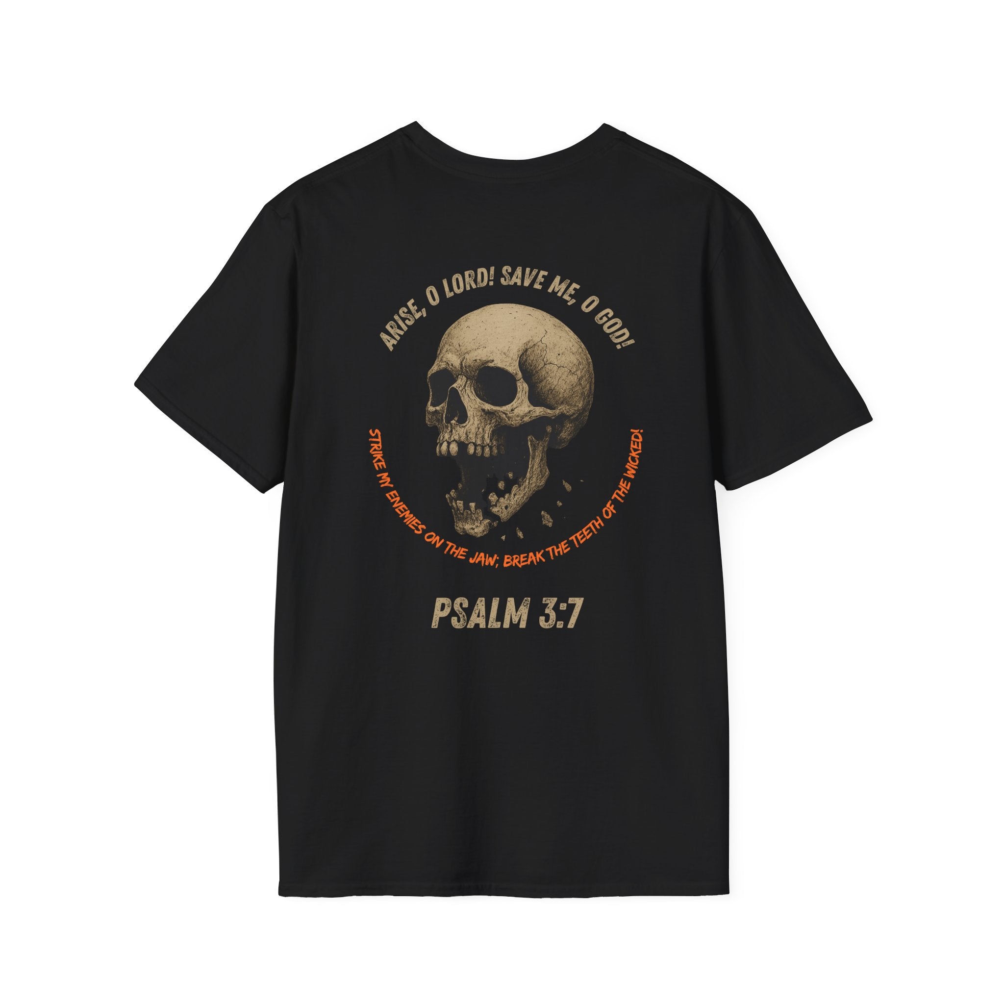 Psalm 3:7 - "Arise, O Lord!" (Design on Back/Logo on Front)