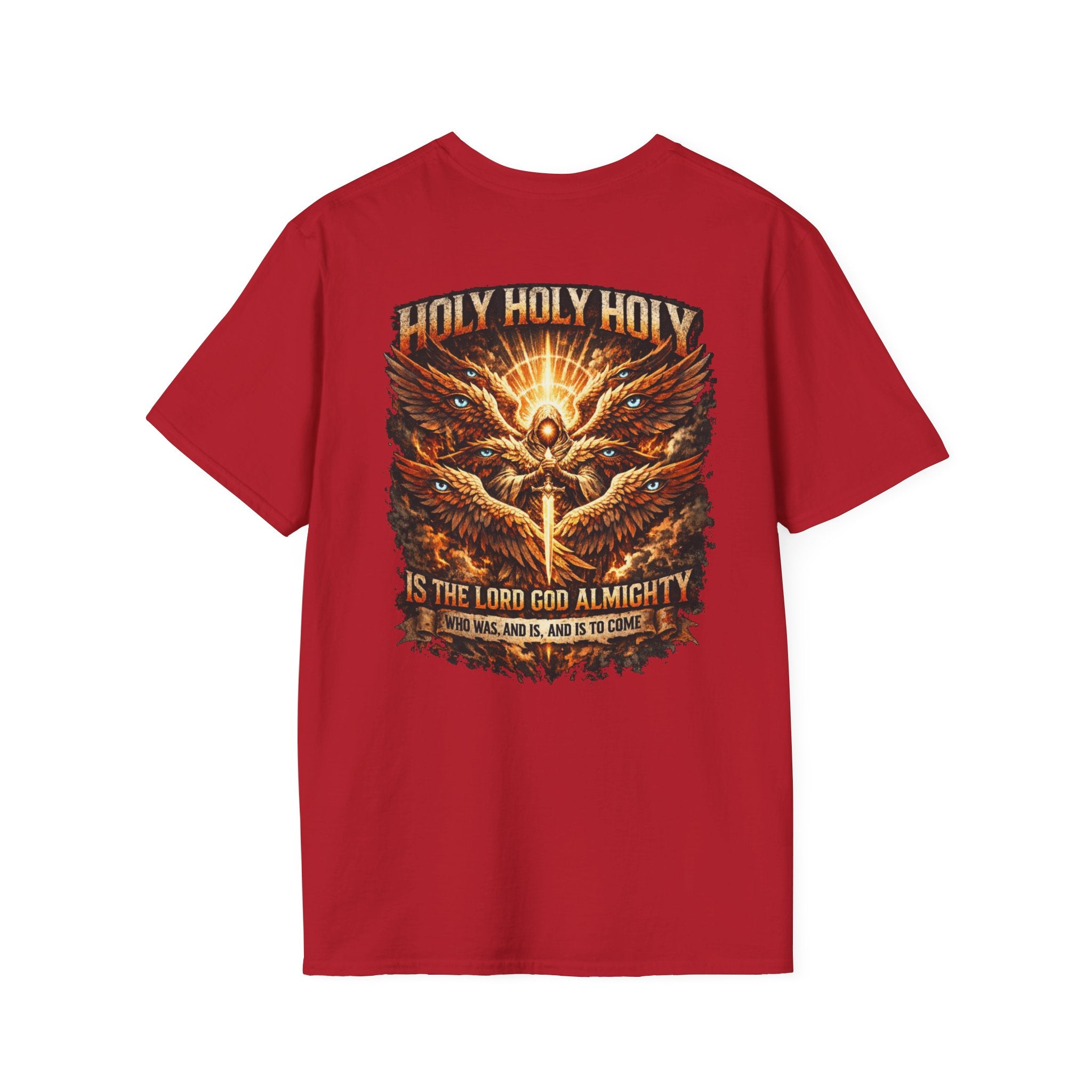 "HOLY, HOLY, HOLY!" (Design on Back/Logo on Front)