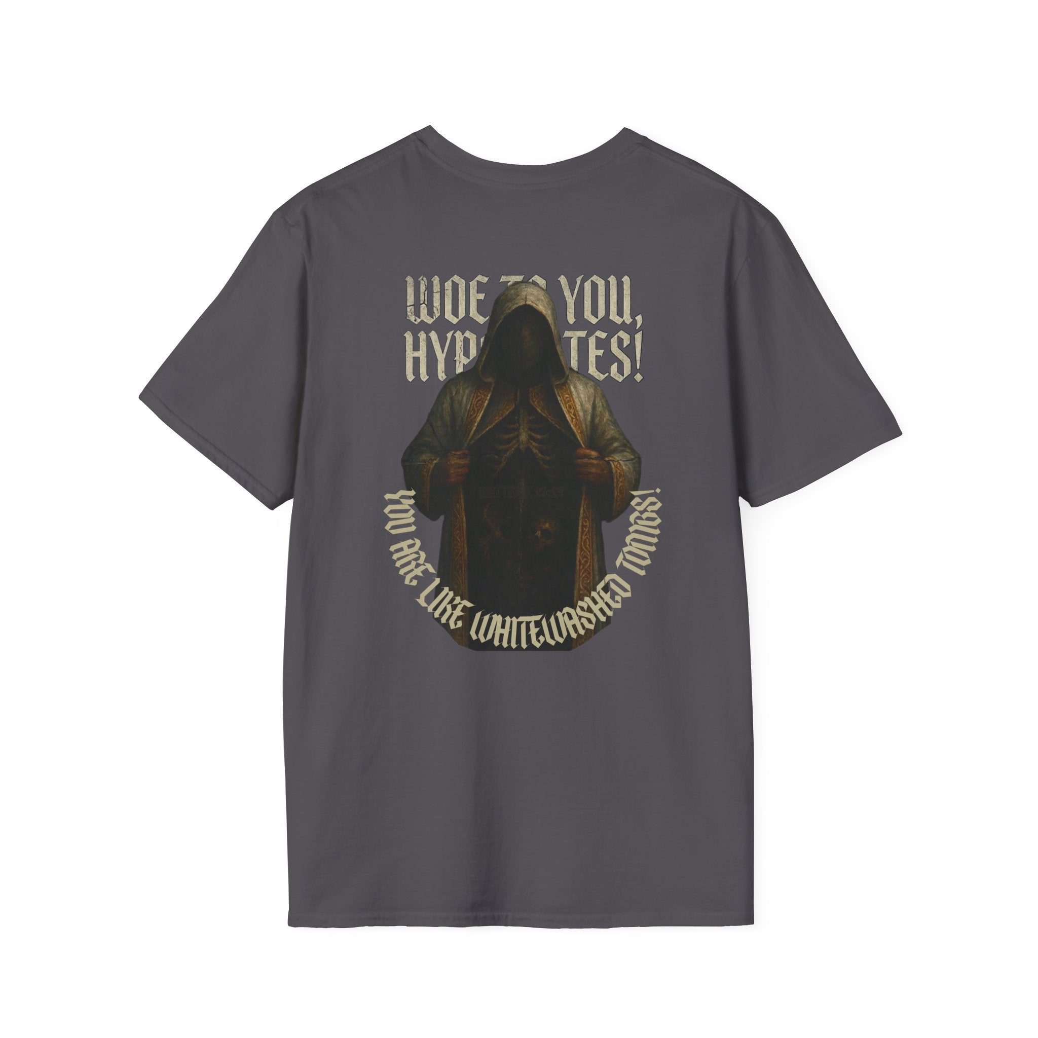 "Whitewashed Tombs" (Design on Back/Logo on Front)