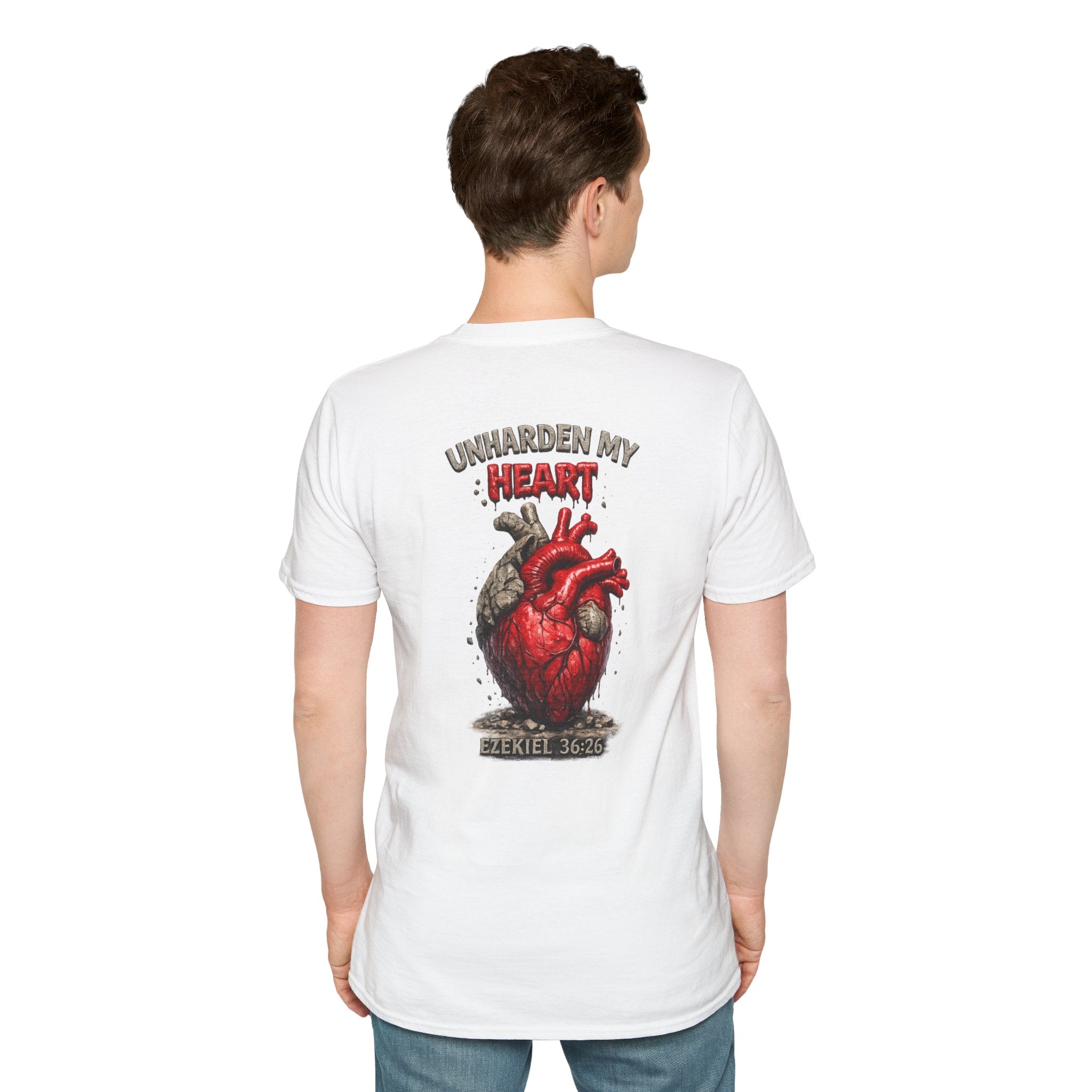"Heart of Flesh" (Design on Back/Logo on Front)