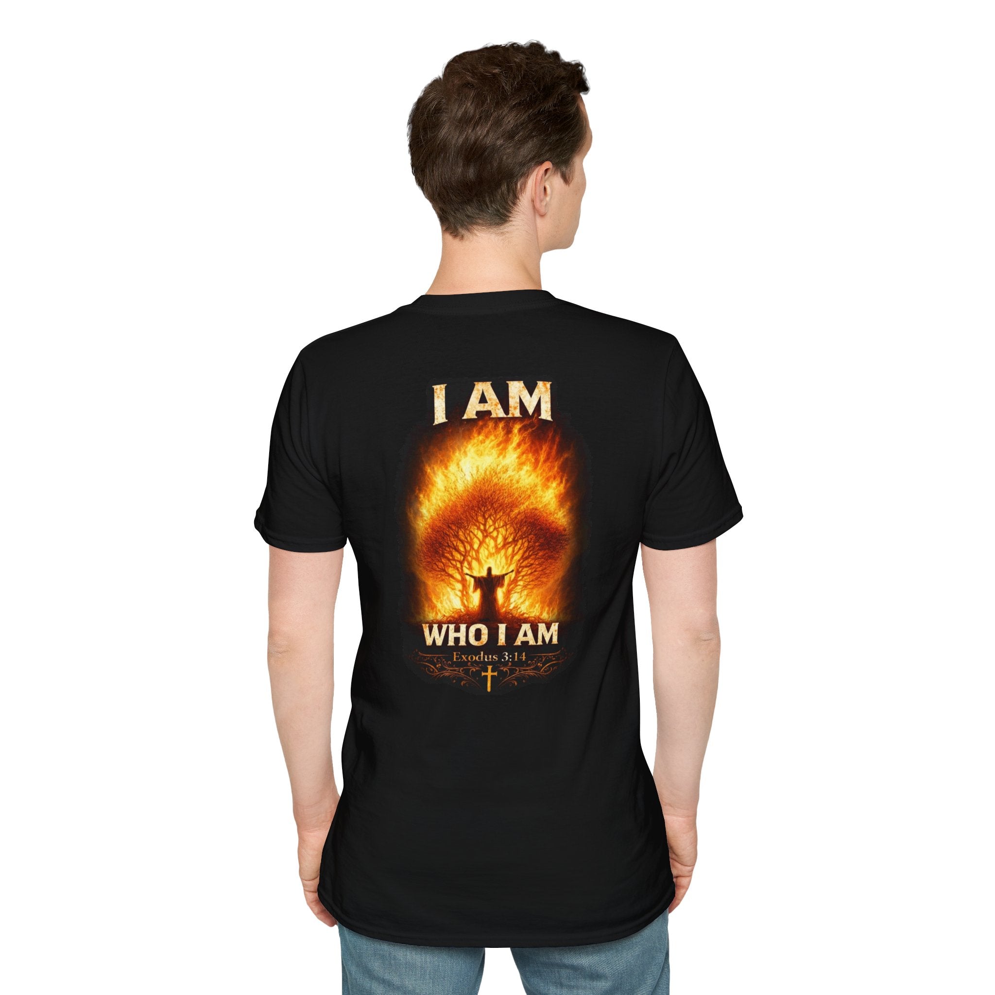 Exodus 3:14 - "The Great I Am" (Design on Back/Logo on Front)