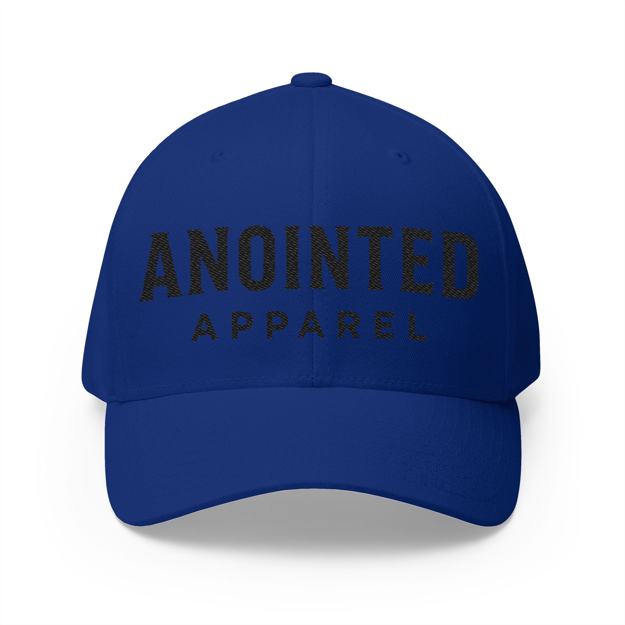"Anointed" Christian FlexFit Hat – Elevated Edition (Front + Side Embroidery)