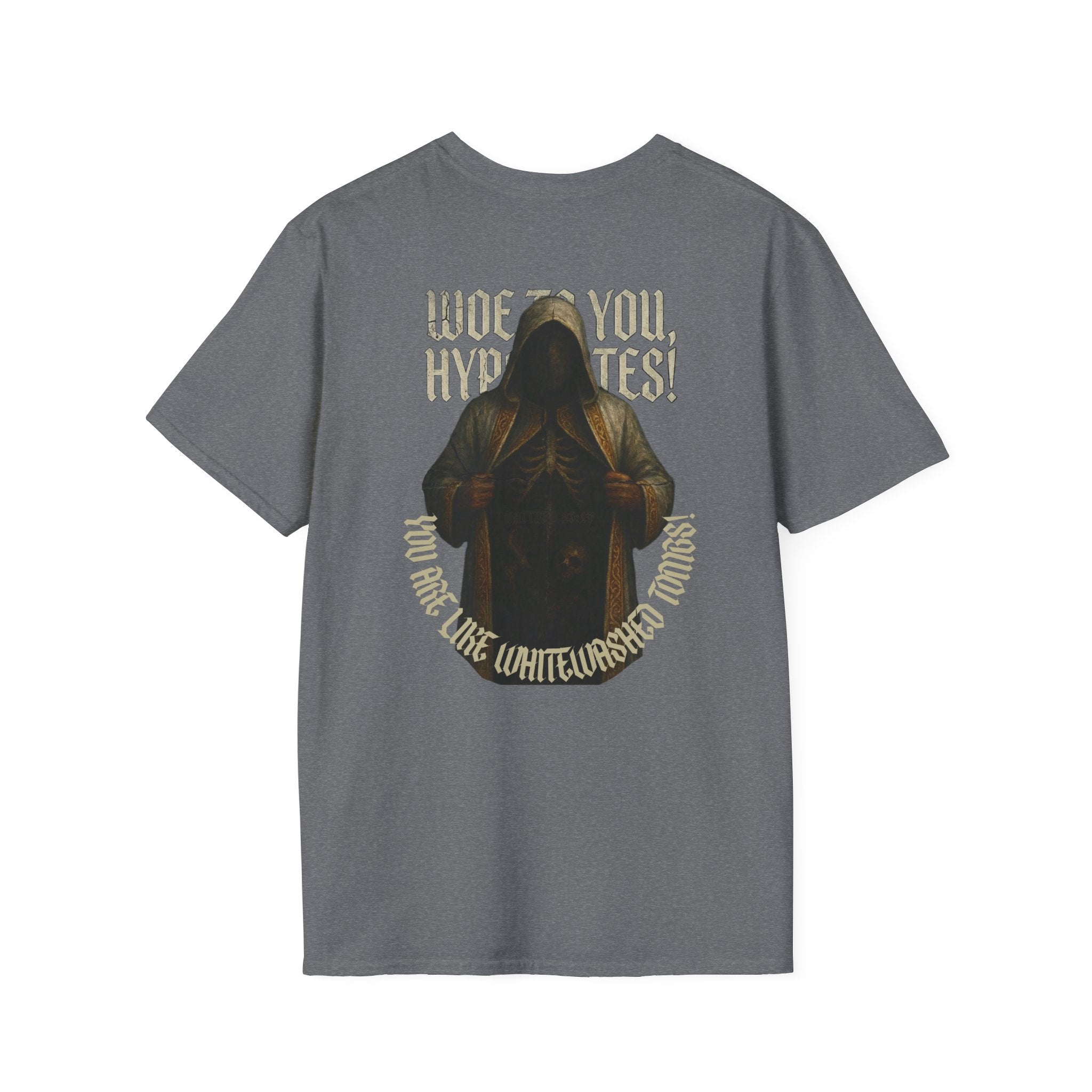 "Whitewashed Tombs" (Design on Back/Logo on Front)
