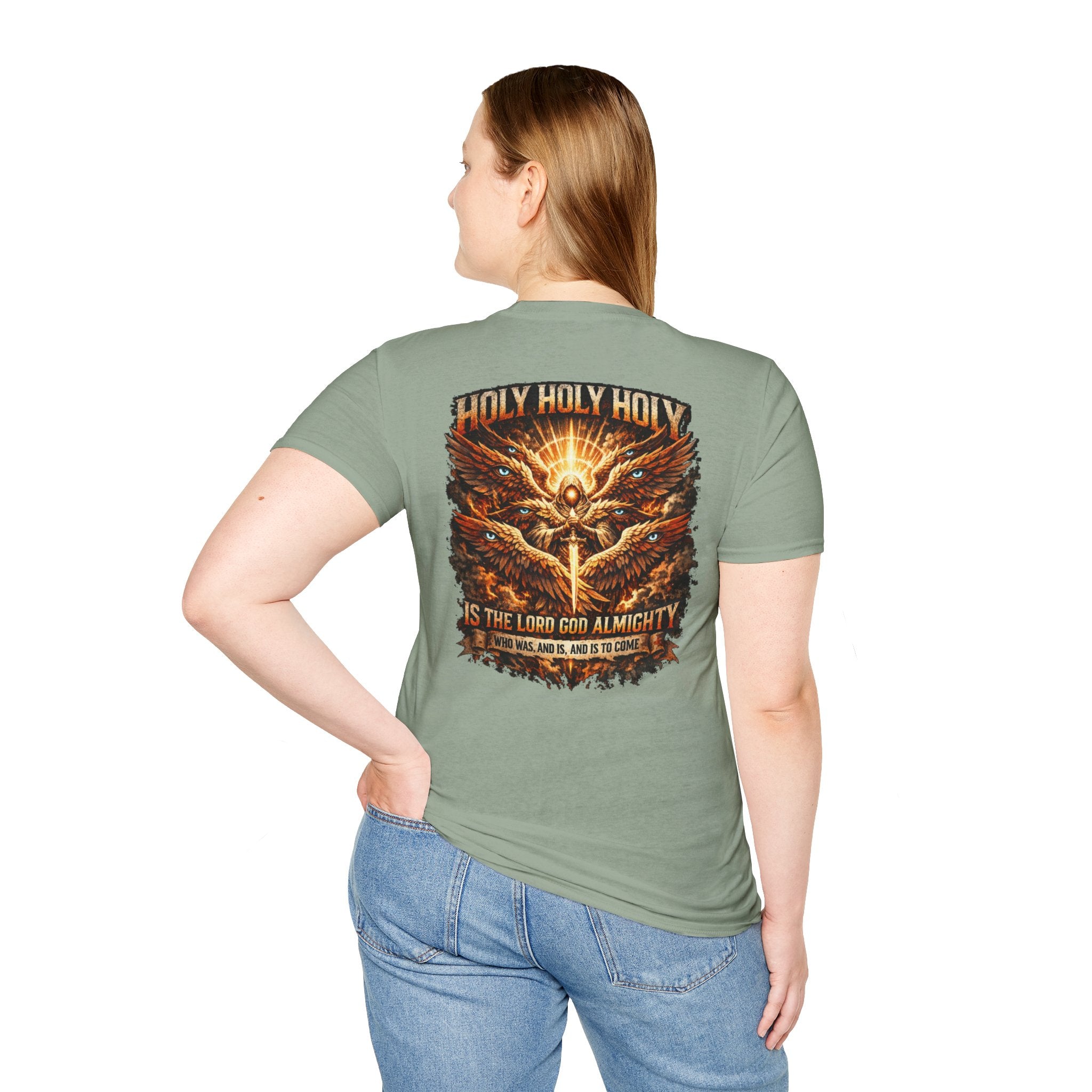"HOLY, HOLY, HOLY!" (Design on Back/Logo on Front)