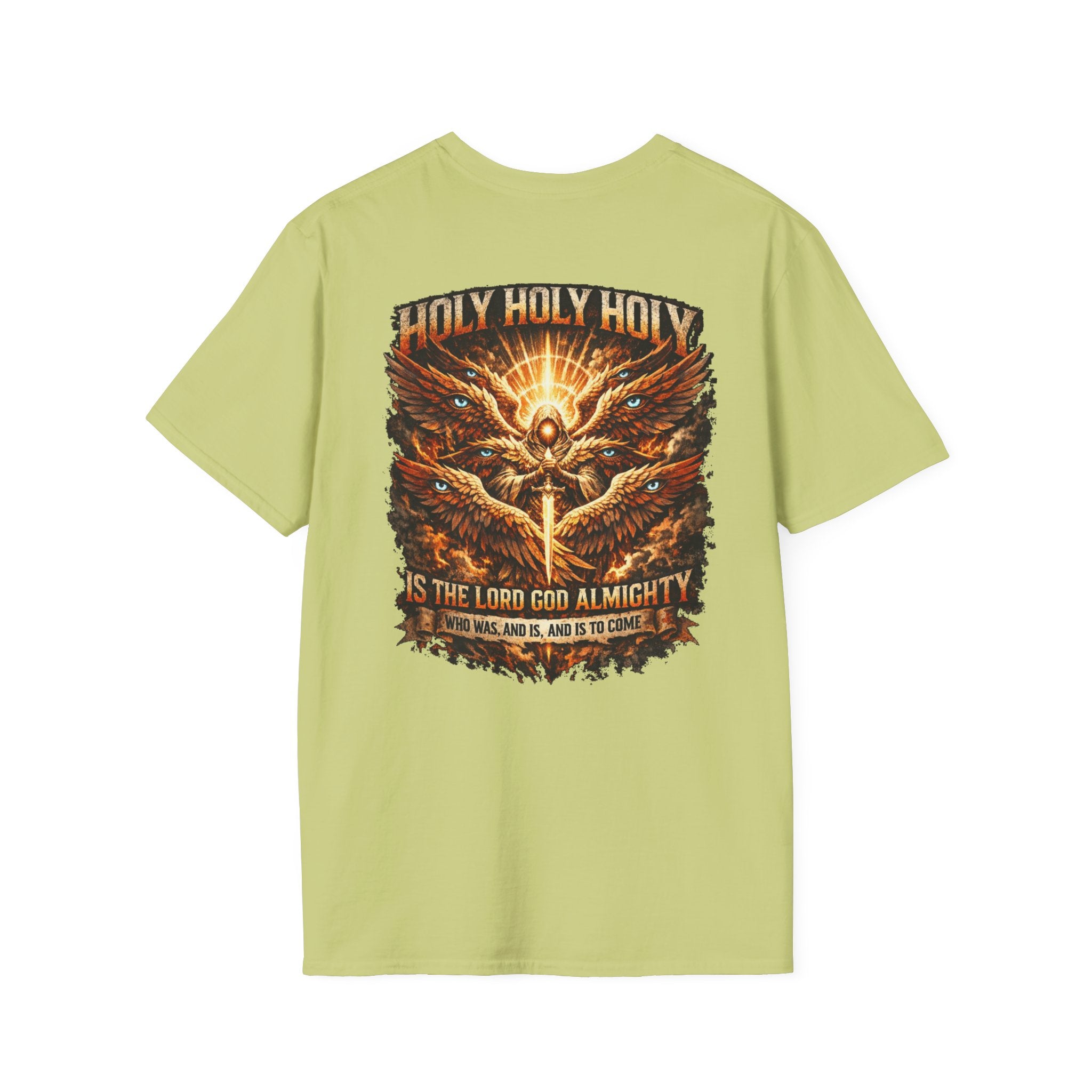 "HOLY, HOLY, HOLY!" (Design on Back/Logo on Front)