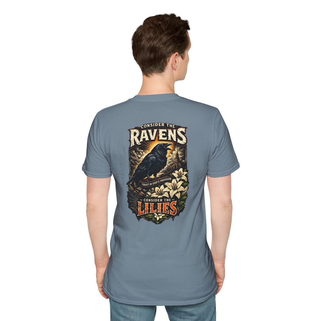 "Consider the Ravens" (Design on Back/Logo on Front)