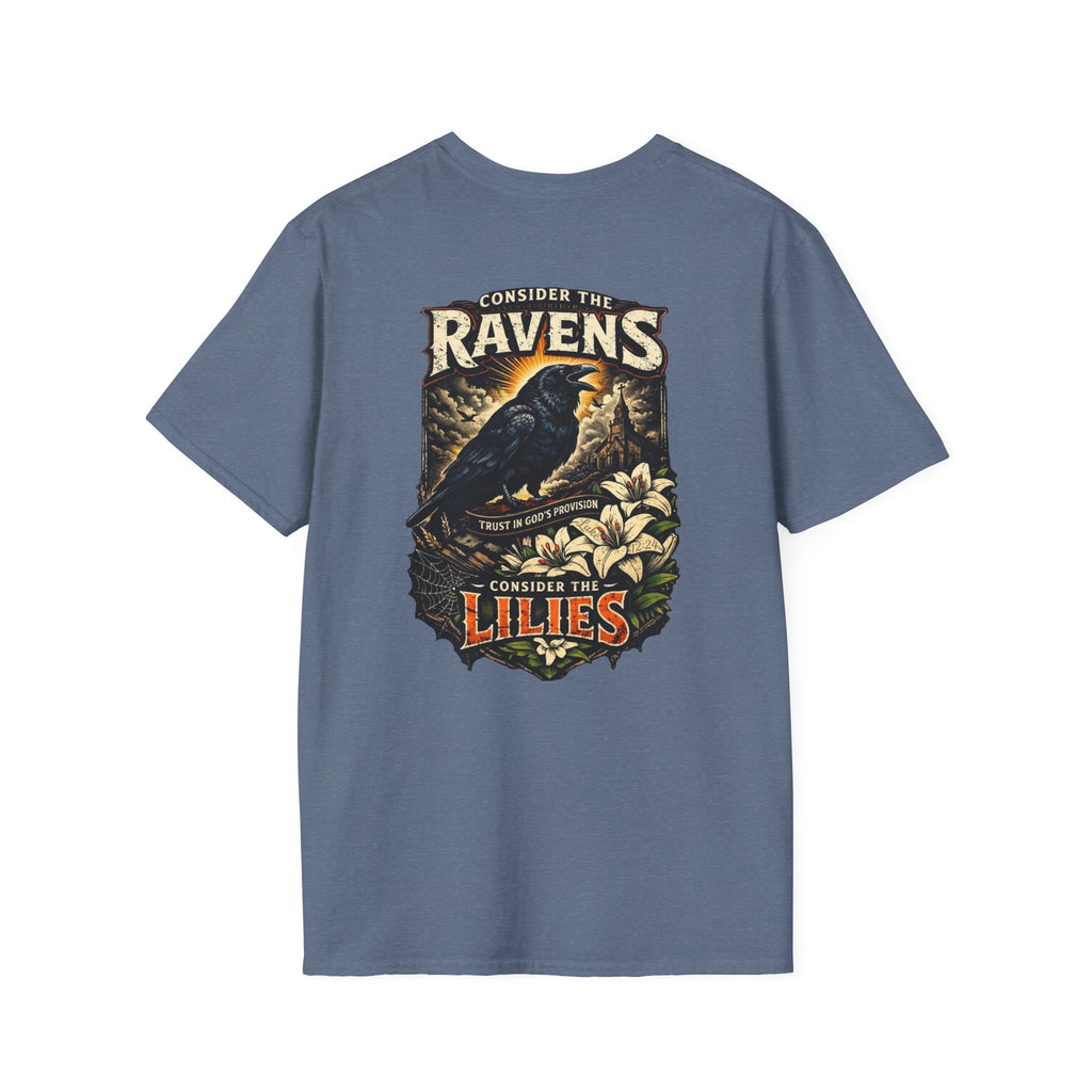 "Consider the Ravens" (Design on Back/Logo on Front)