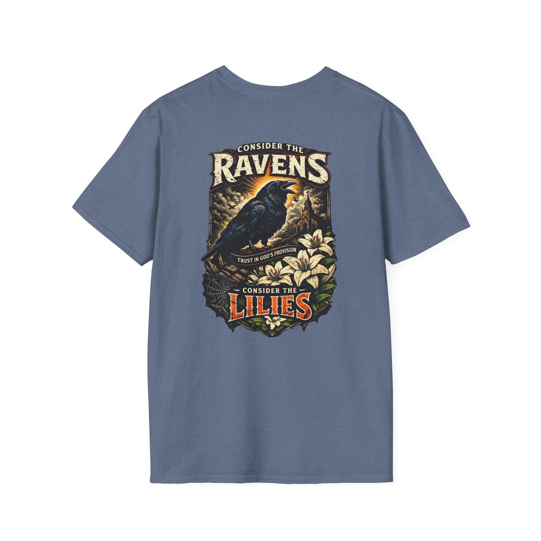 "Consider the Ravens" (Design on Back/Logo on Front)