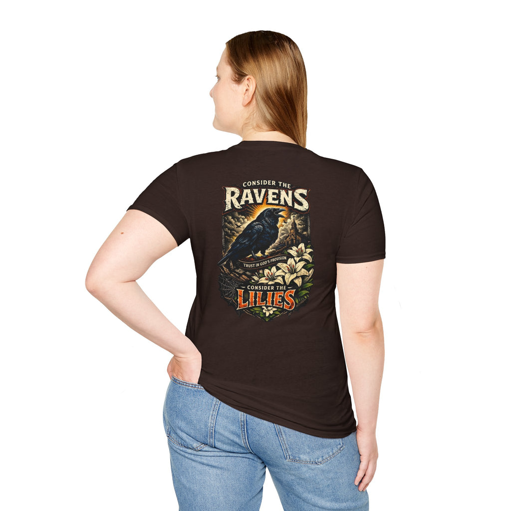 "Consider the Ravens" (Design on Back/Logo on Front)