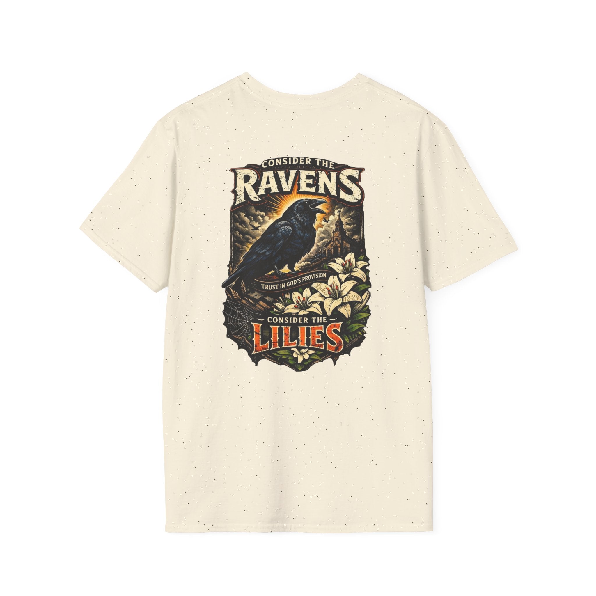"Consider the Ravens" (Design on Back/Logo on Front)