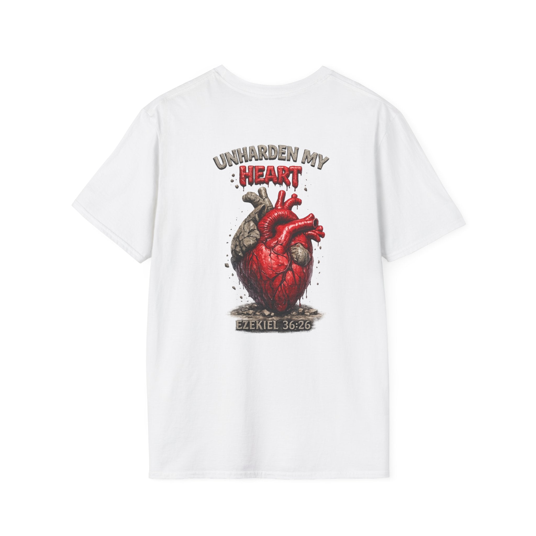 "Heart of Flesh" (Design on Back/Logo on Front)