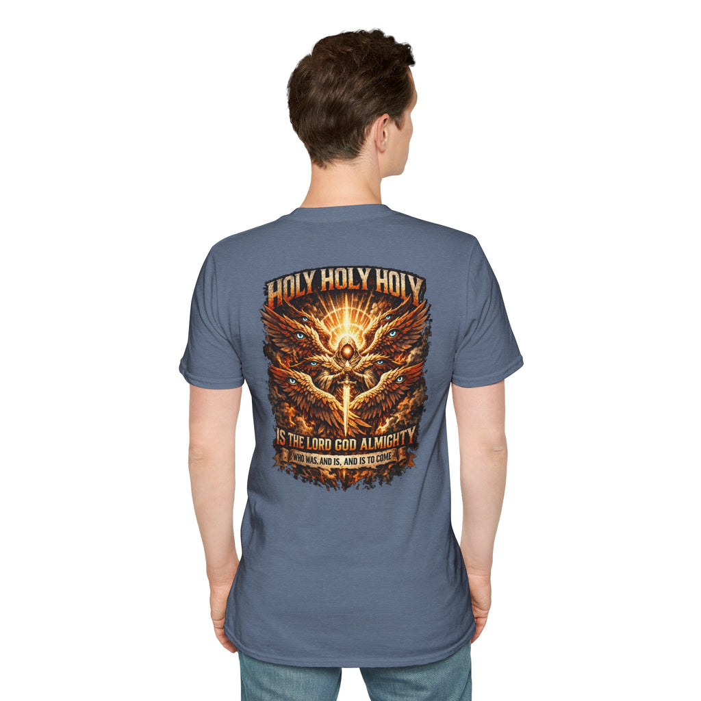 "HOLY, HOLY, HOLY!" (Design on Back/Logo on Front)
