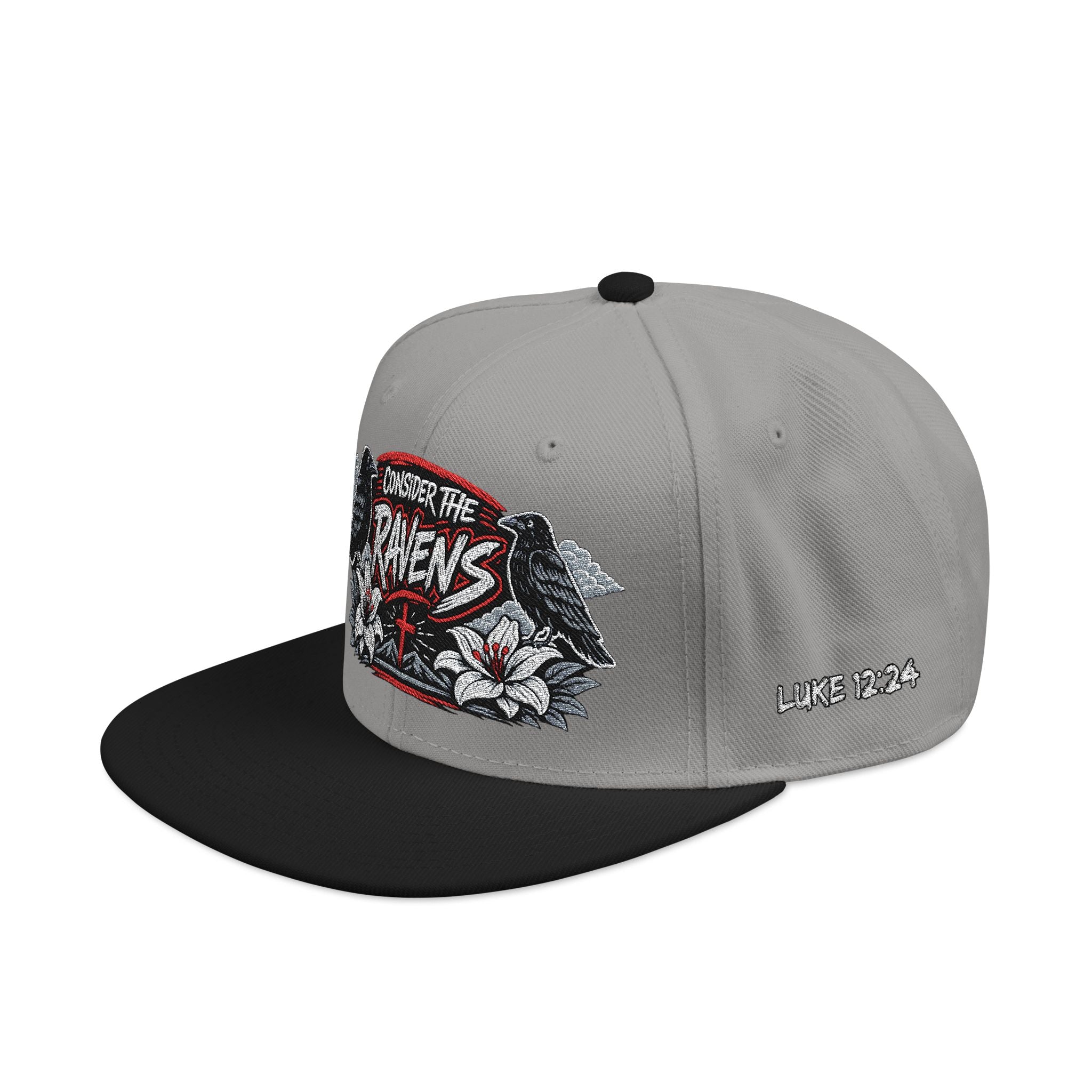 "Ravens and Lilies" v2 Exalted Edition (Embroidered Front/Side/Back)