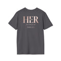 Psalm 46:5 - "God is Within Her" (Ladies) (Design on Back/Logo on Front)