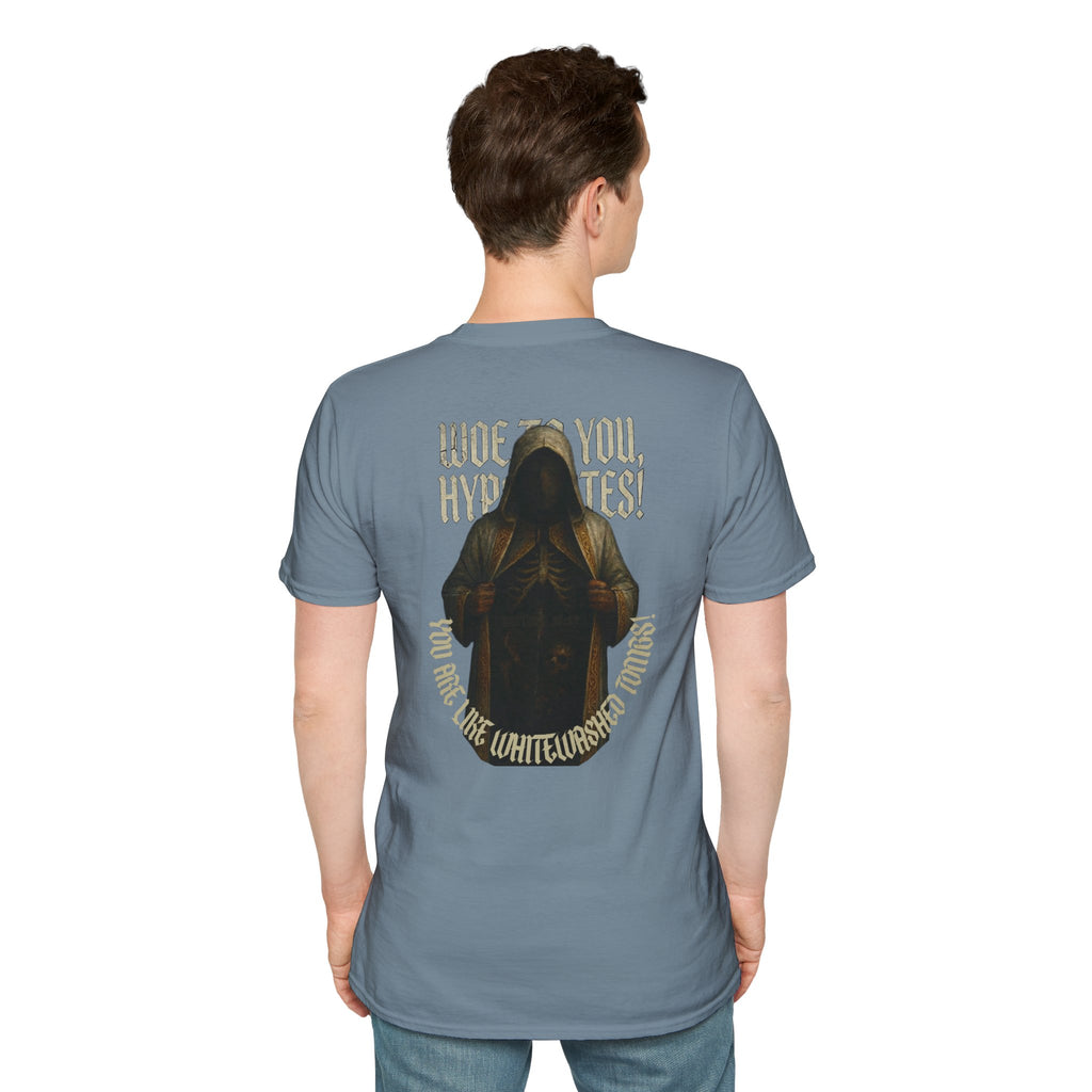 "Whitewashed Tombs" (Design on Back/Logo on Front)