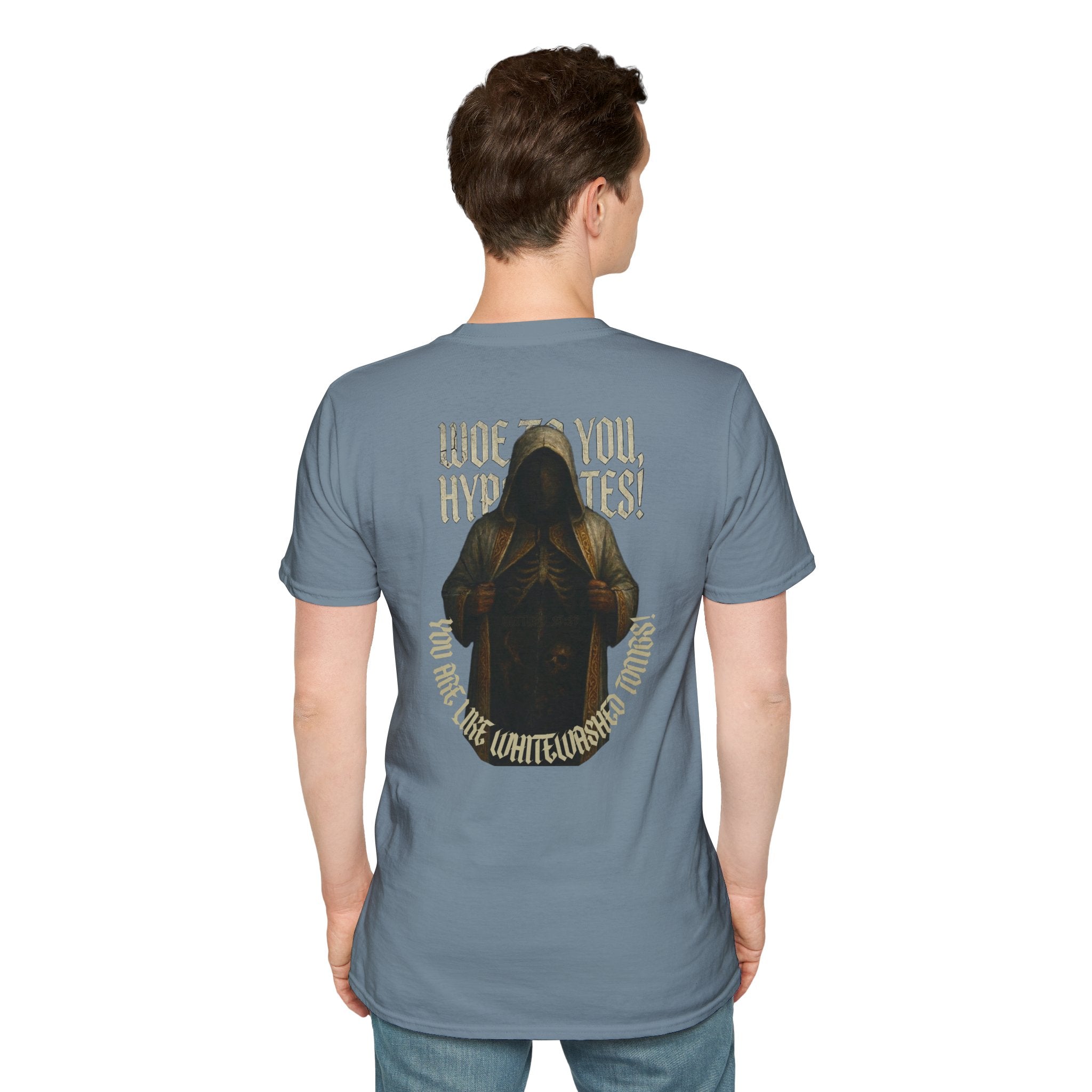 "Whitewashed Tombs" (Design on Back/Logo on Front)