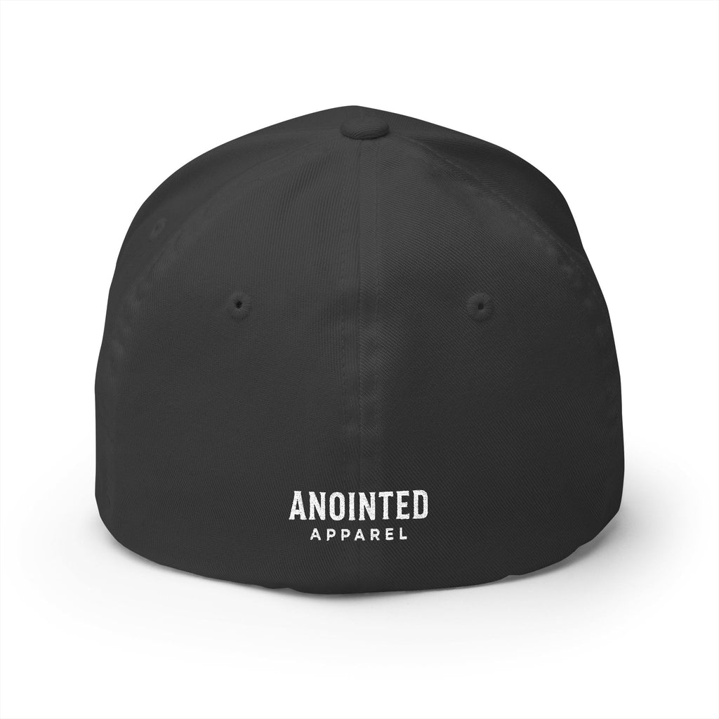 Signature Series "YHWH" FlexFit Closed-Back (White) (Triple Embroidered)