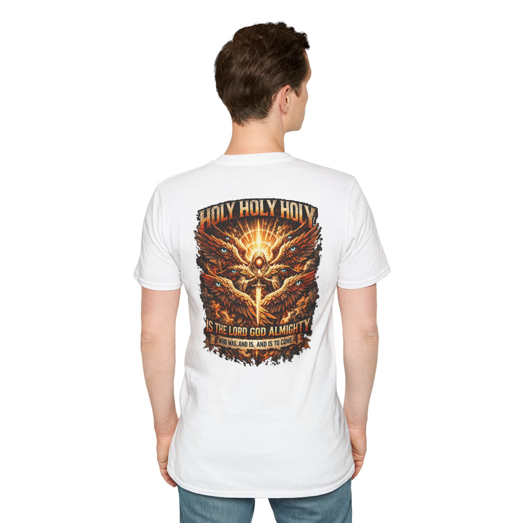 "HOLY, HOLY, HOLY!" (Design on Back/Logo on Front)